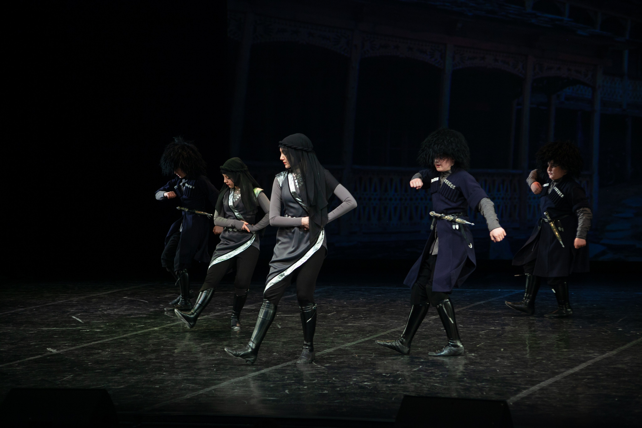 Концерт, грузинские танцы. Art photographer Nino