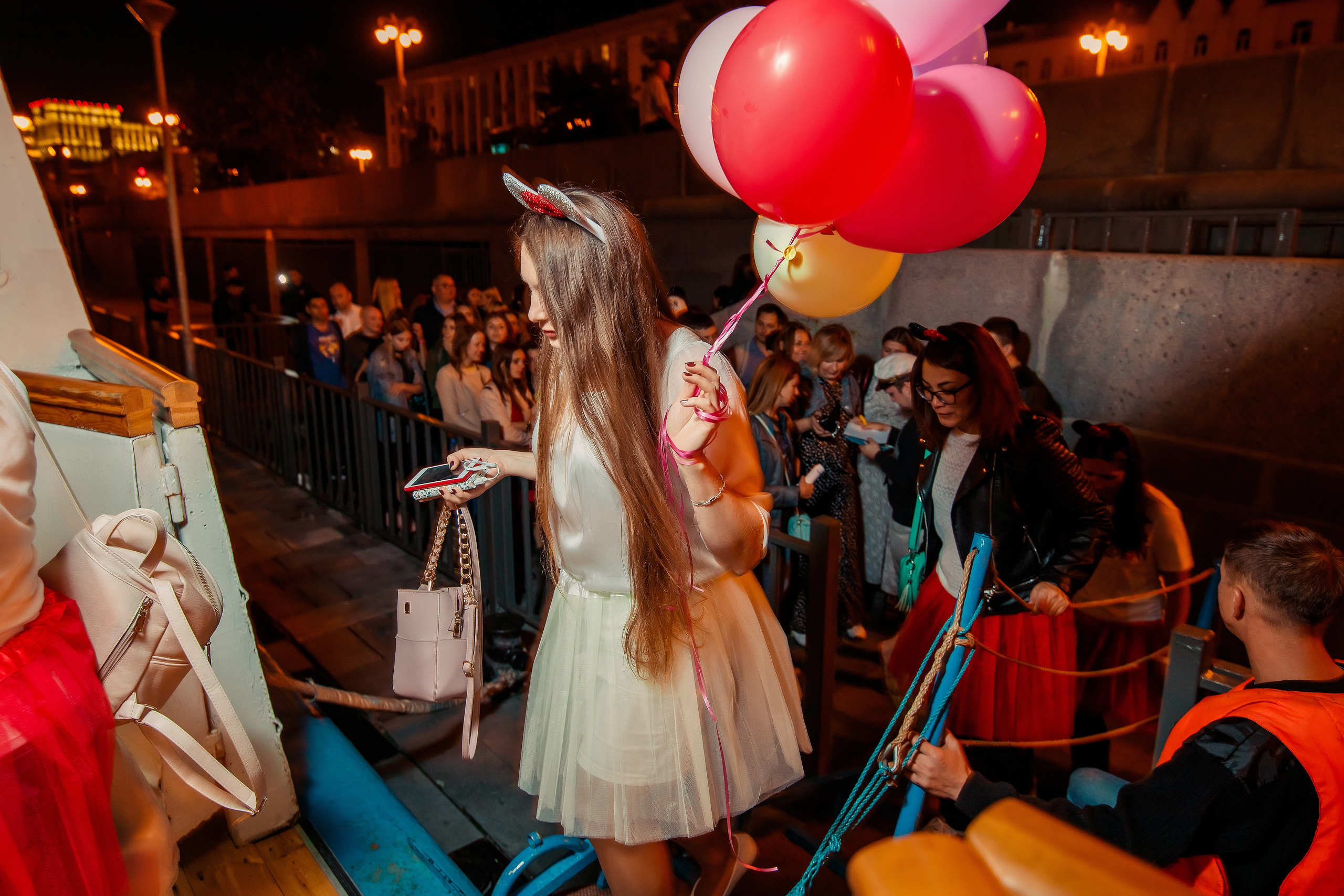 Вечеринка на теплоходе | 2019. Репортажный фотограф Семён Борисов | Москва