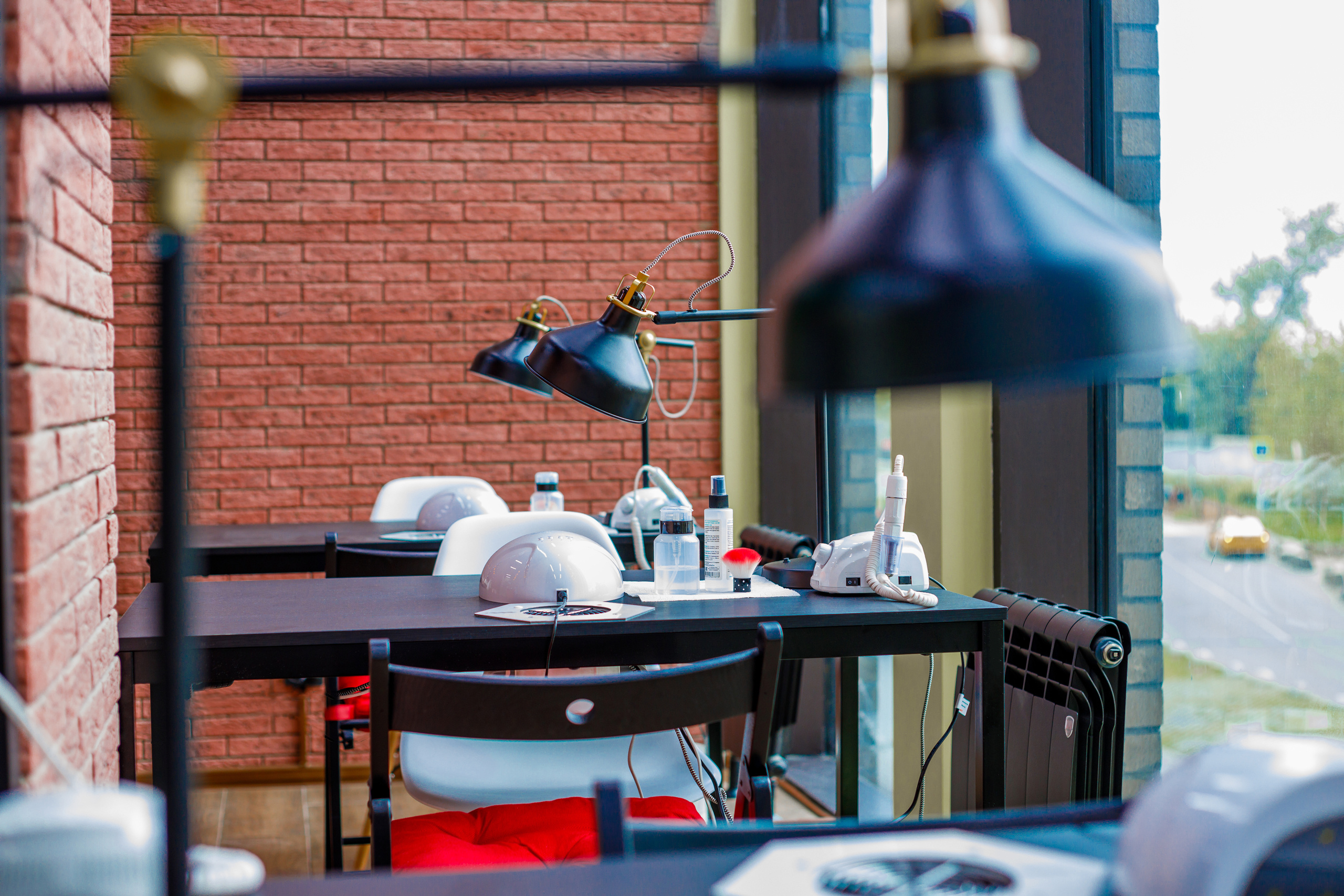 Интерьер маникюрного салона Gastronom. Репортажный фотограф Семён Борисов | Москва