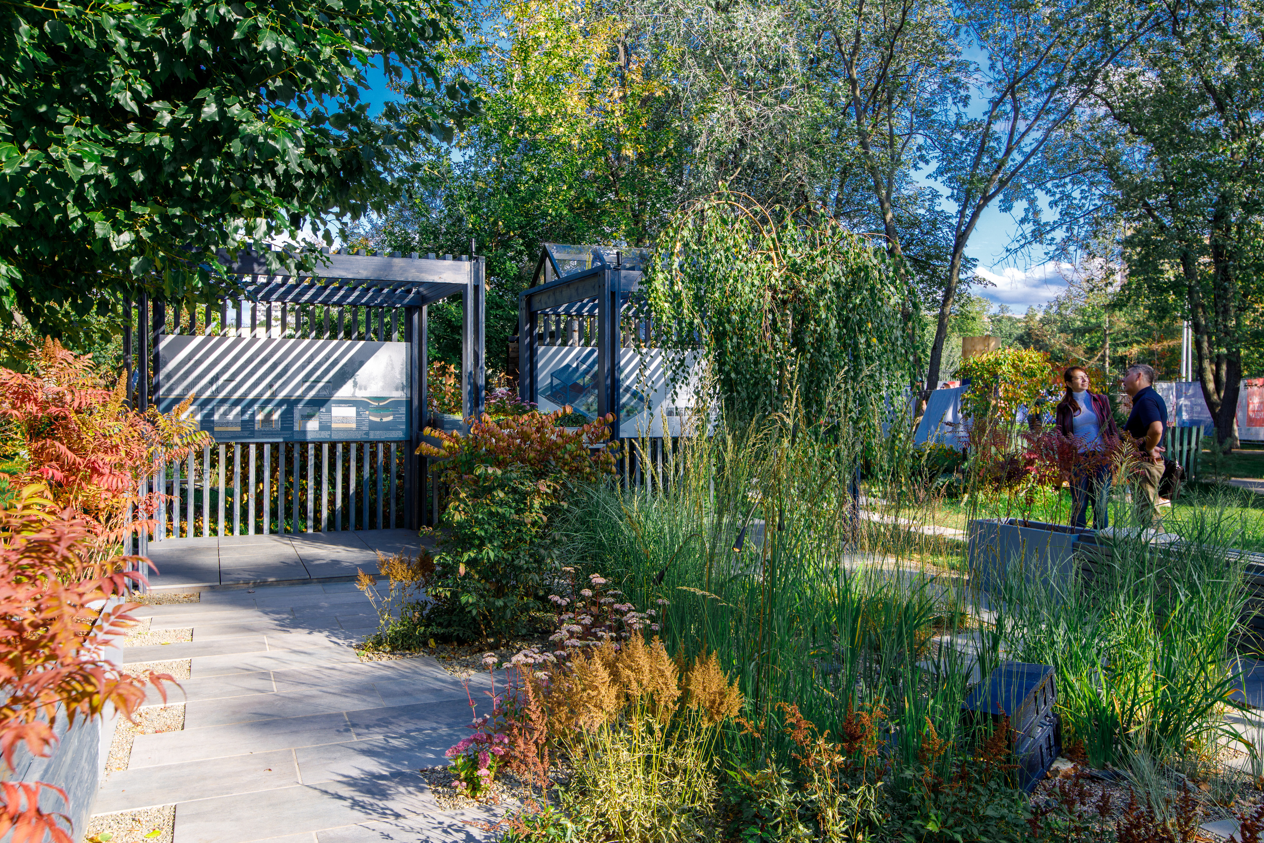 Сад дождя | Фестиваль «Люди и сады». Репортажный фотограф Семён Борисов | Москва