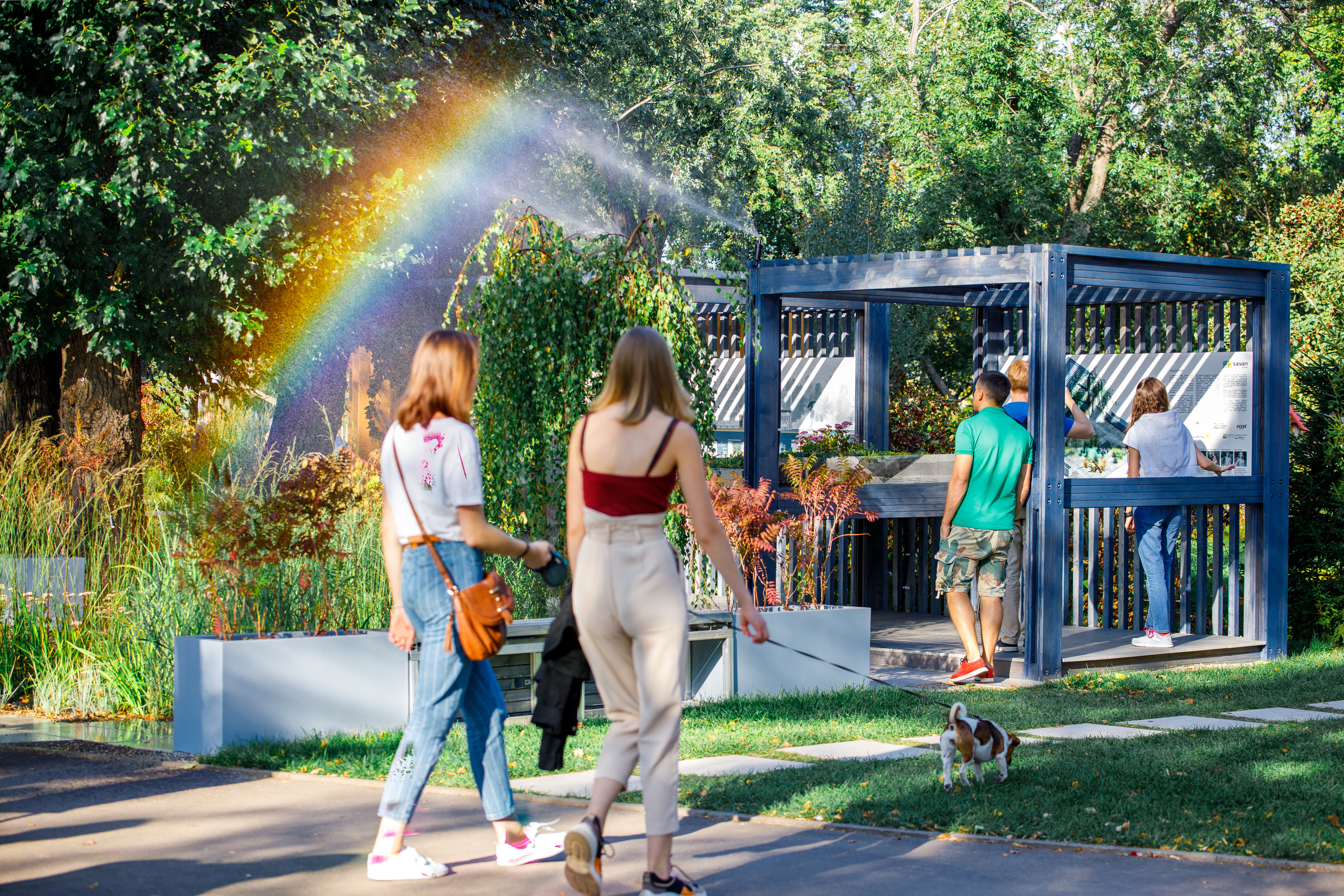Сад дождя | Фестиваль «Люди и сады». Репортажный фотограф Семён Борисов | Москва