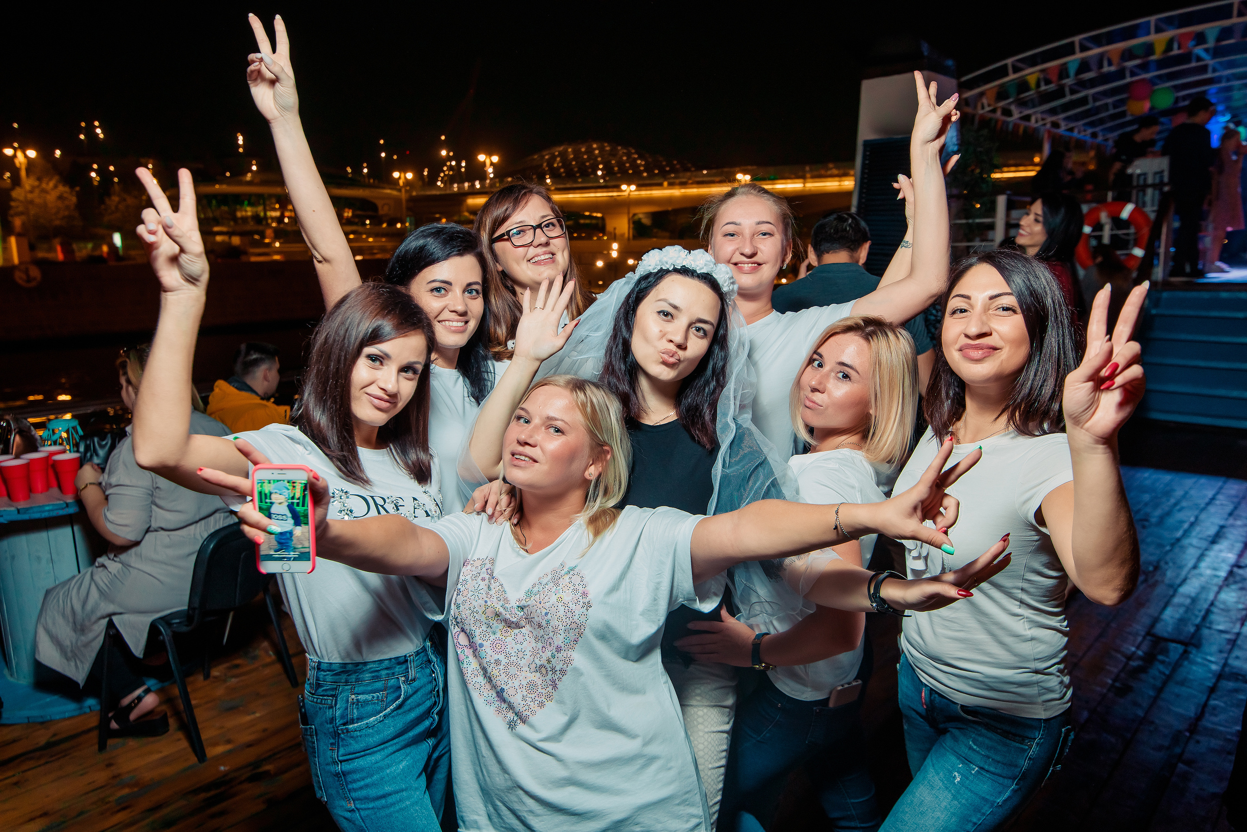 Вечеринка на теплоходе | 2019. Репортажный фотограф Семён Борисов | Москва