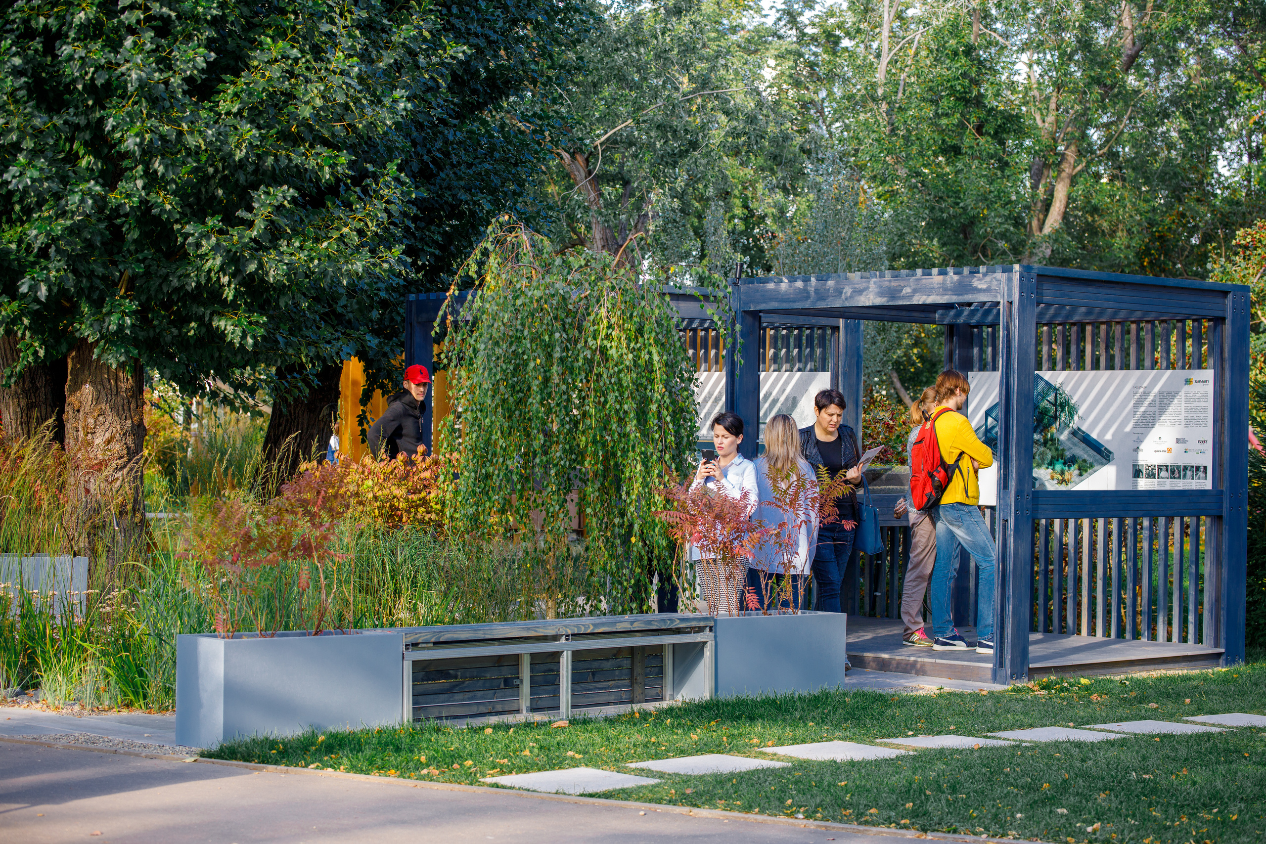 Сад дождя | Фестиваль «Люди и сады». Репортажный фотограф Семён Борисов | Москва