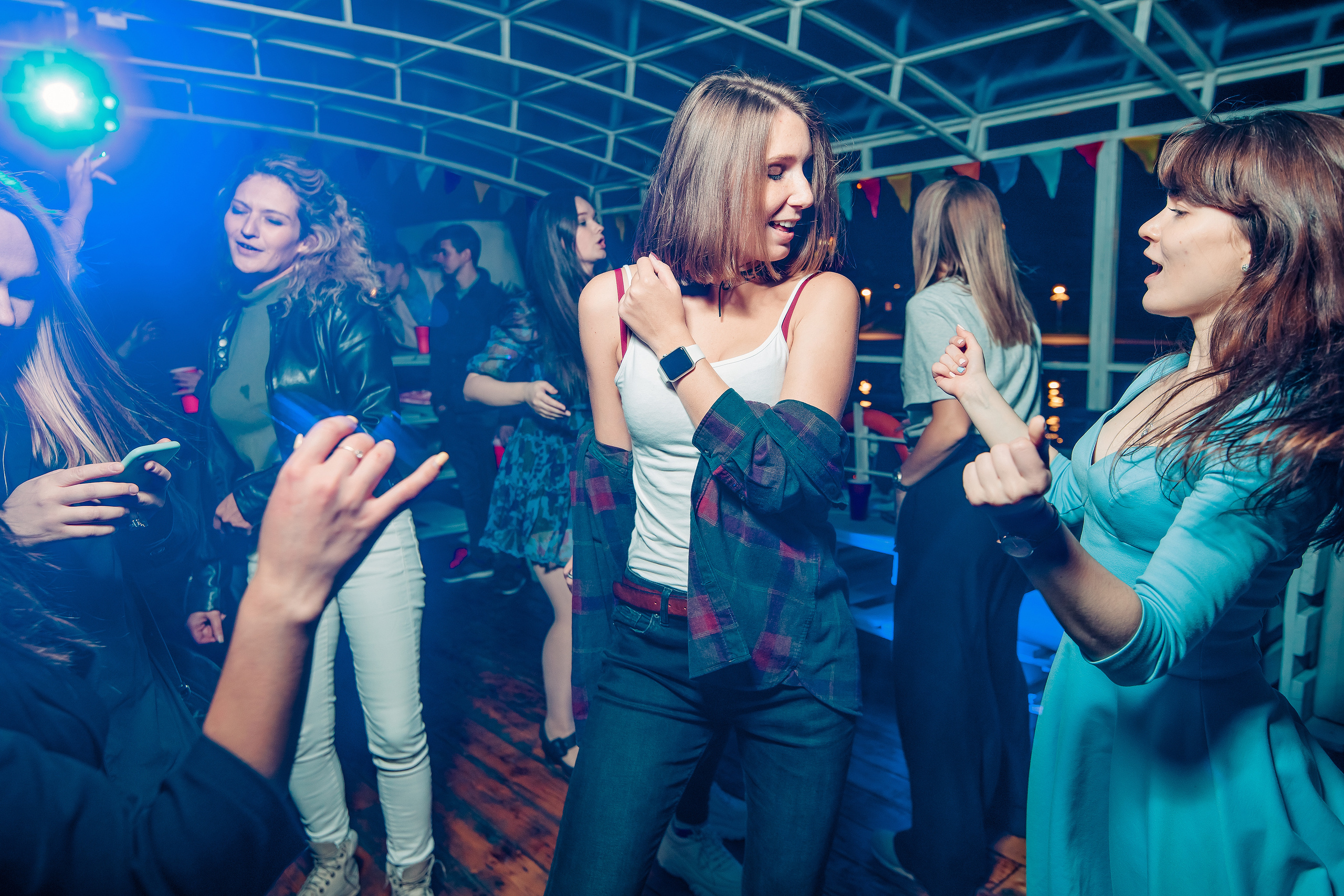 Вечеринка на теплоходе | 2019. Репортажный фотограф Семён Борисов | Москва