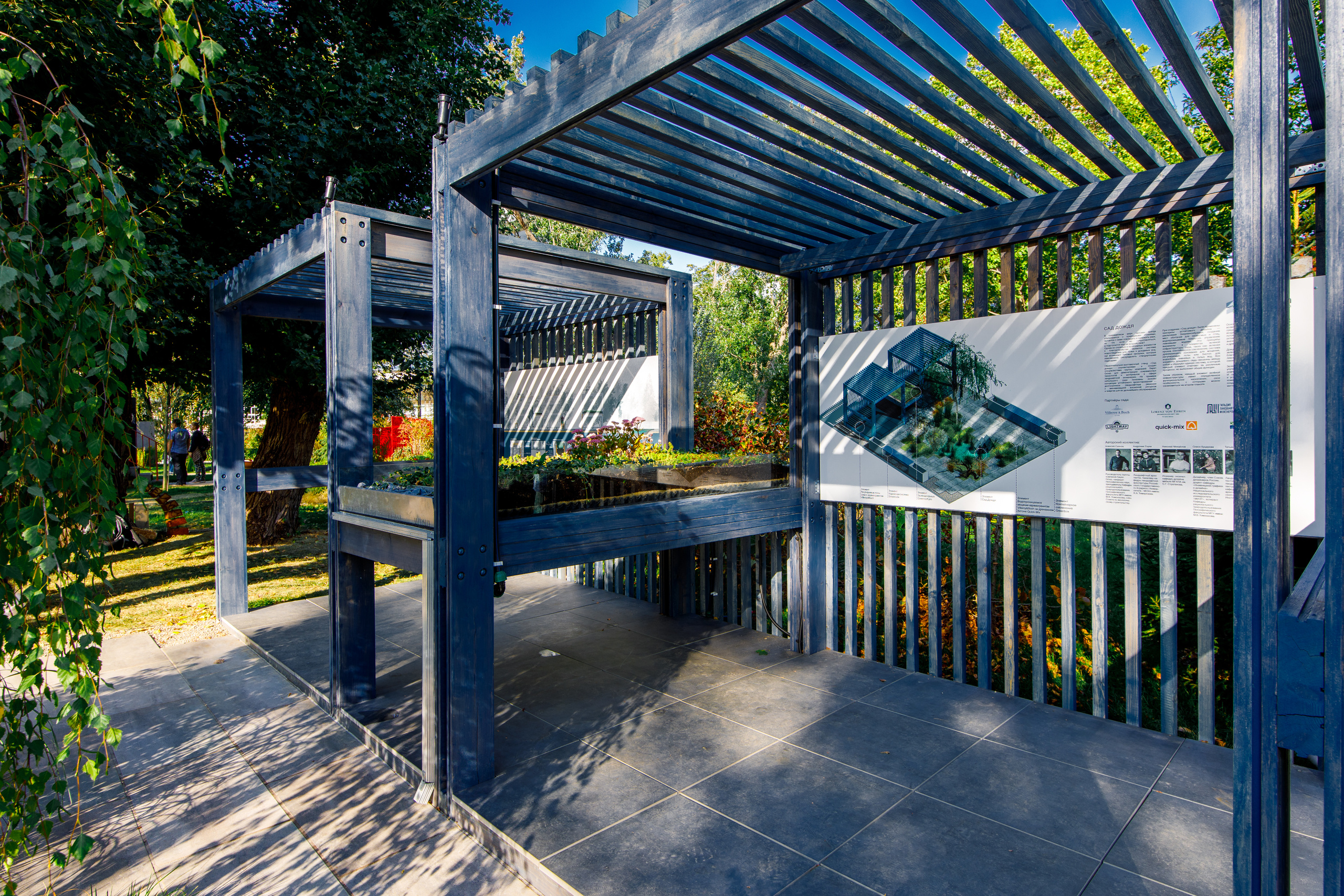 Сад дождя | Фестиваль «Люди и сады». Репортажный фотограф Семён Борисов | Москва