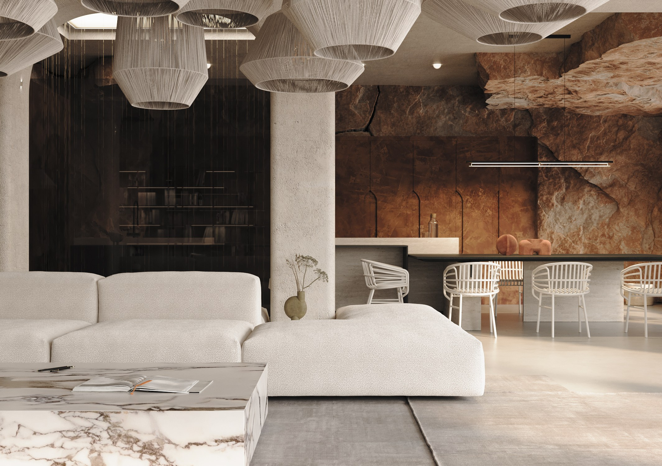 Гостиная, конкурсная работа. Дизайн интерьера и экстерьера в Санкт-Петербурге Яна Емельянова