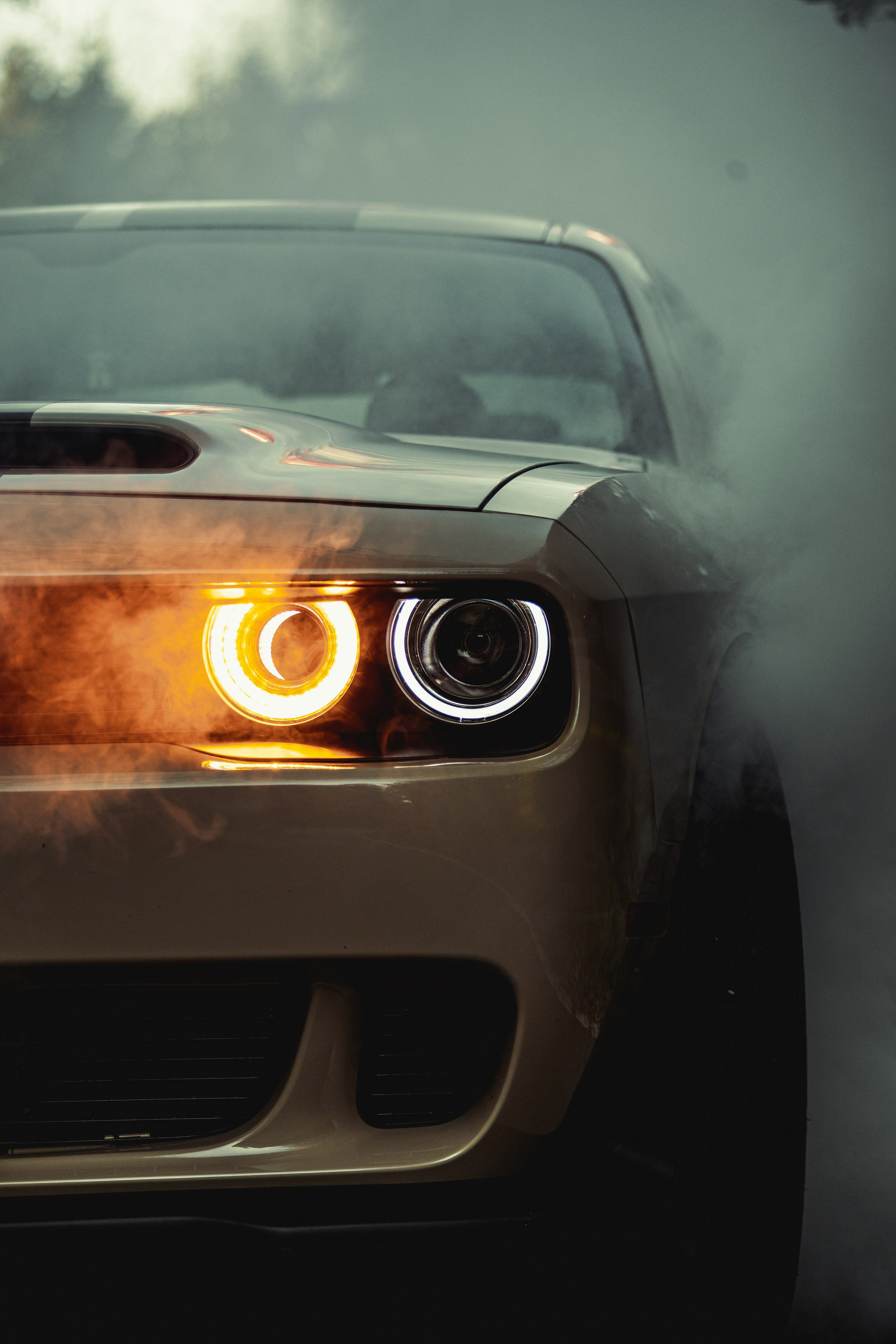 Dodge Challengers. Спортивный фотограф — Никита