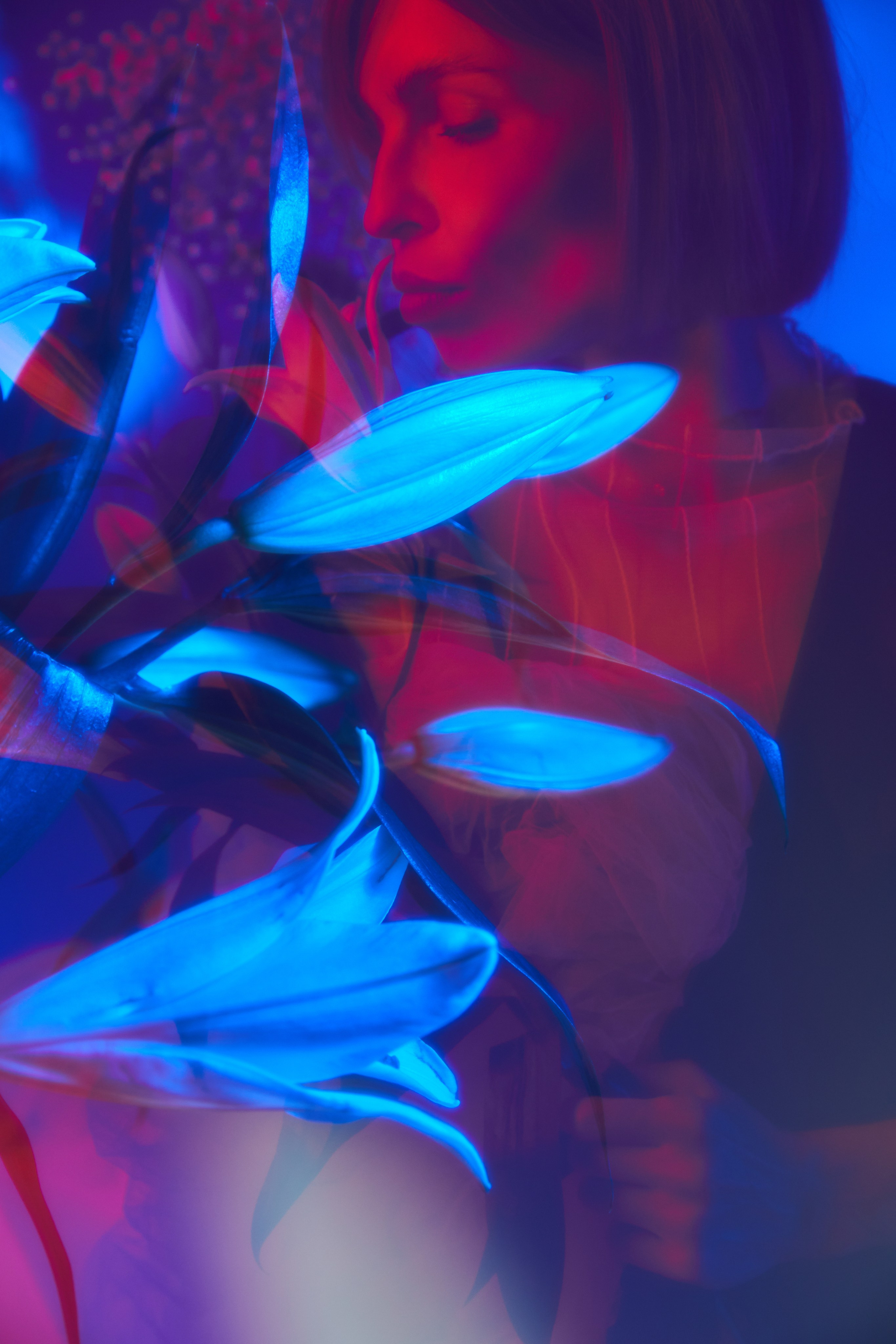 Мультиэкспозиция, цвет, арт-фотография