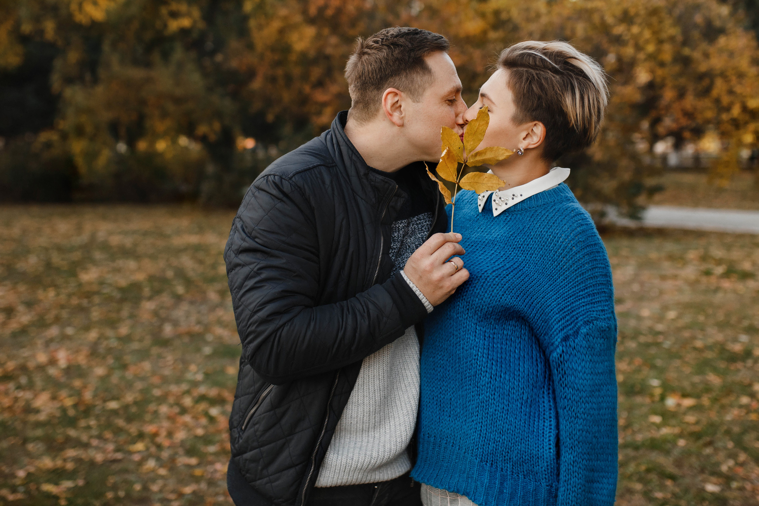 Вика&Толя (осенняя). Фотограф в Новосибирске Ася Зверева