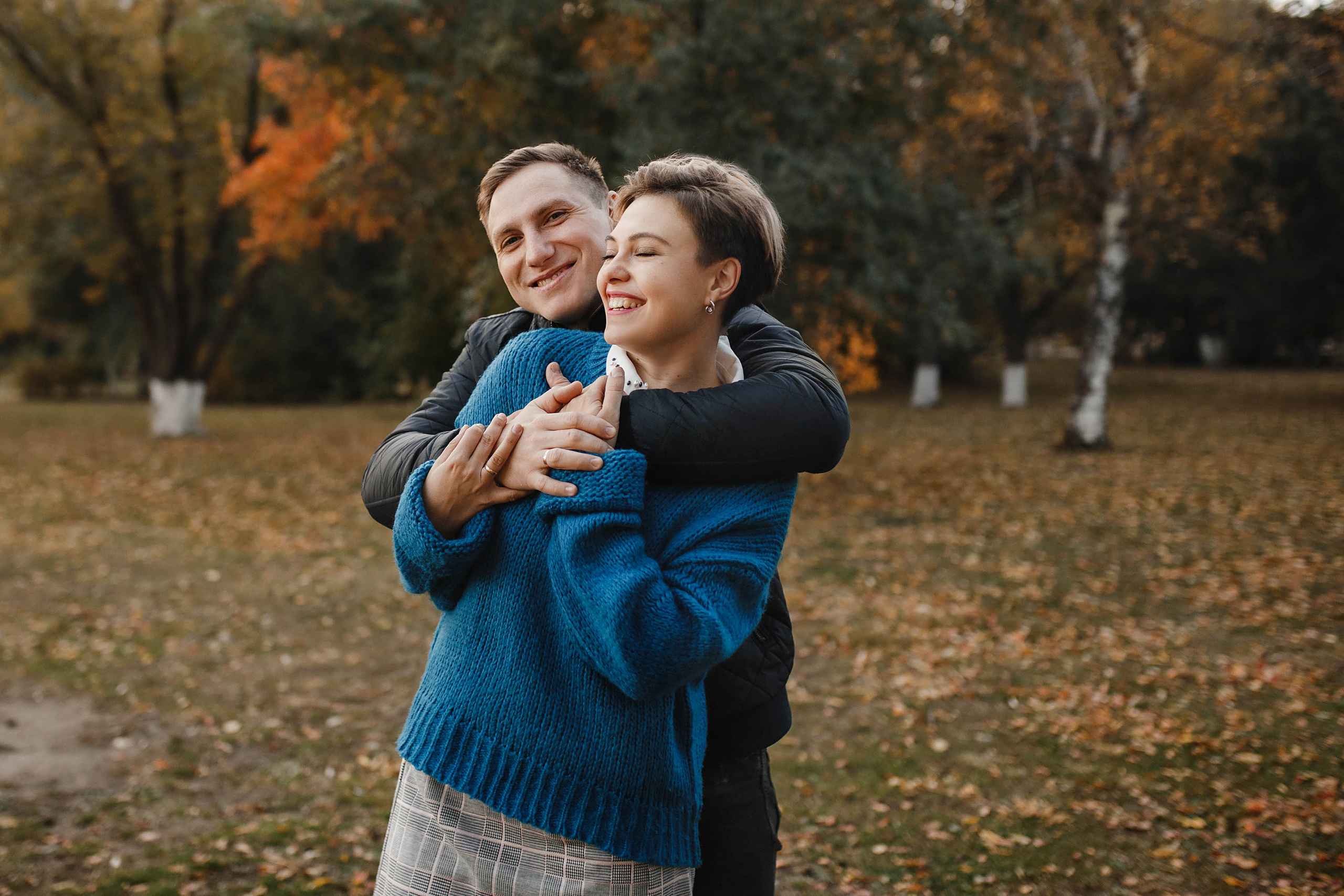 Вика&Толя (осенняя). Фотограф в Новосибирске Ася Зверева