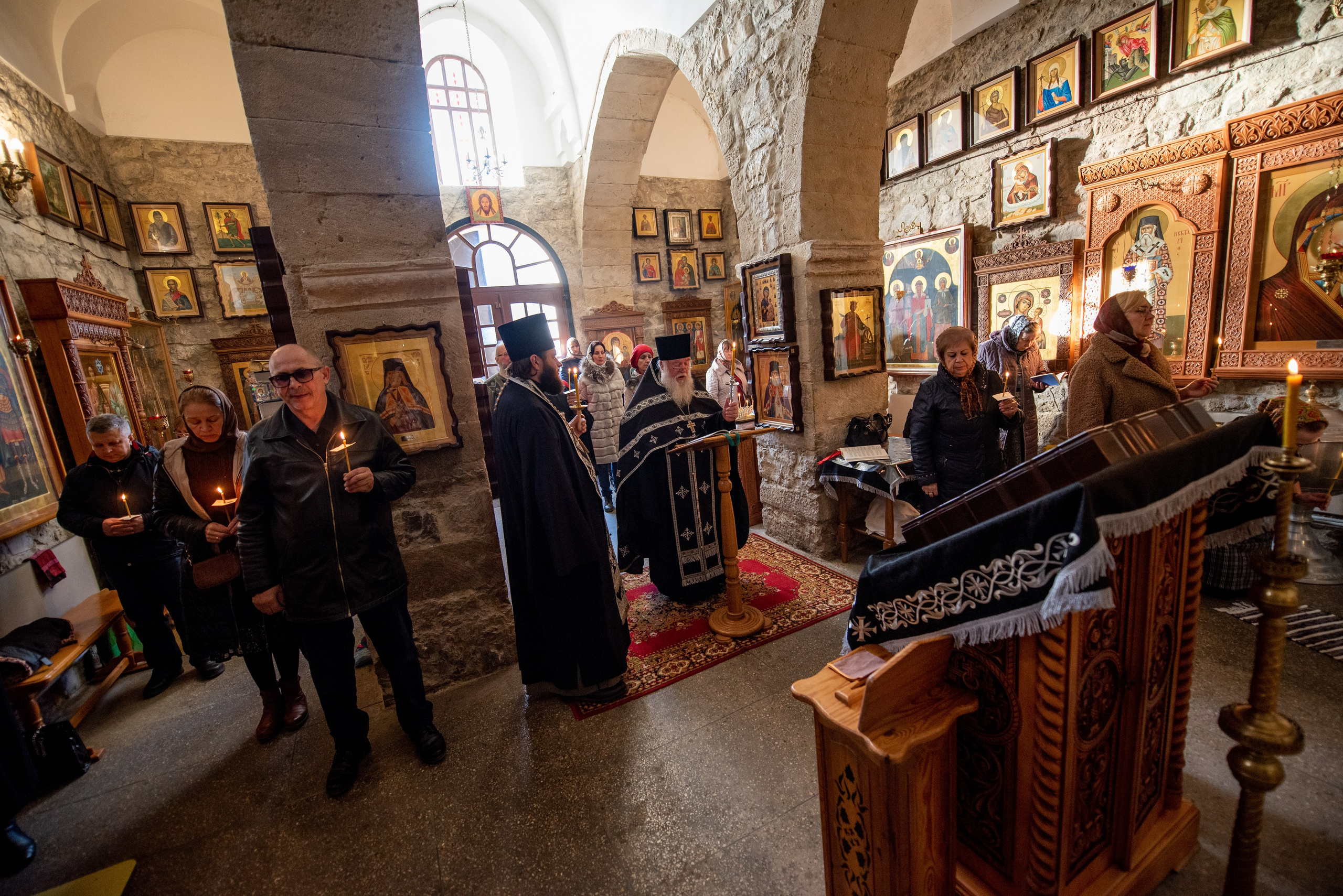 Служба в Иверском храме 2.03.2023. Семейный и свадебный фотограф в Феодосии и Коктебеле