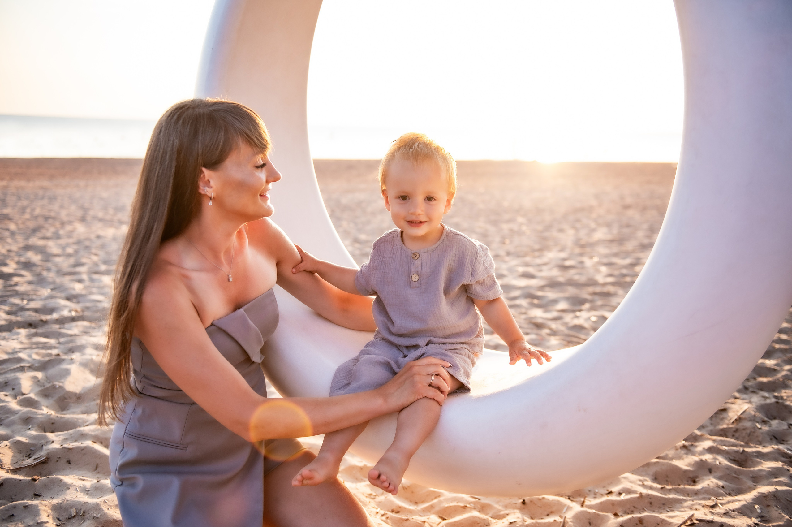 Семейная съемка на пляже. Свадебный и семейный фотограф в Санкт-Петербурге — Мария Черепанова