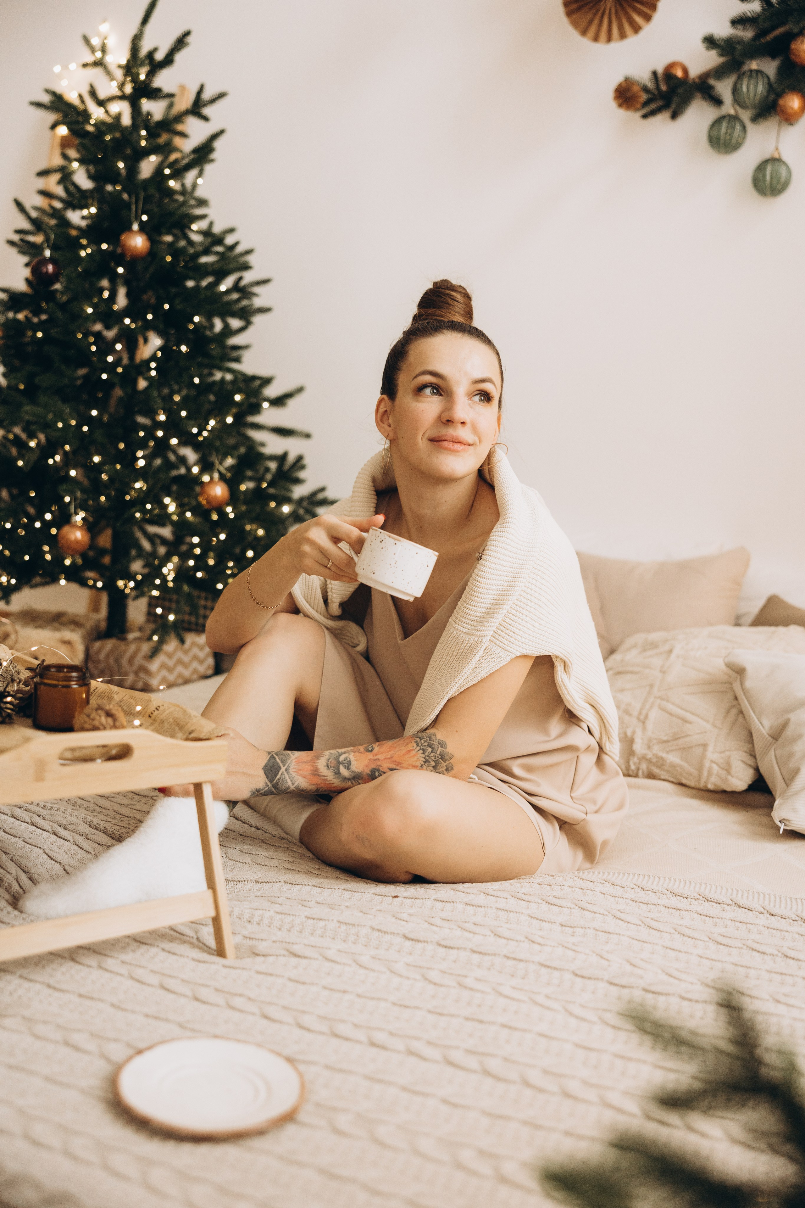 Ольга и Мирослава НГ. Семейный фотограф в Москве Виктория Ястребинская