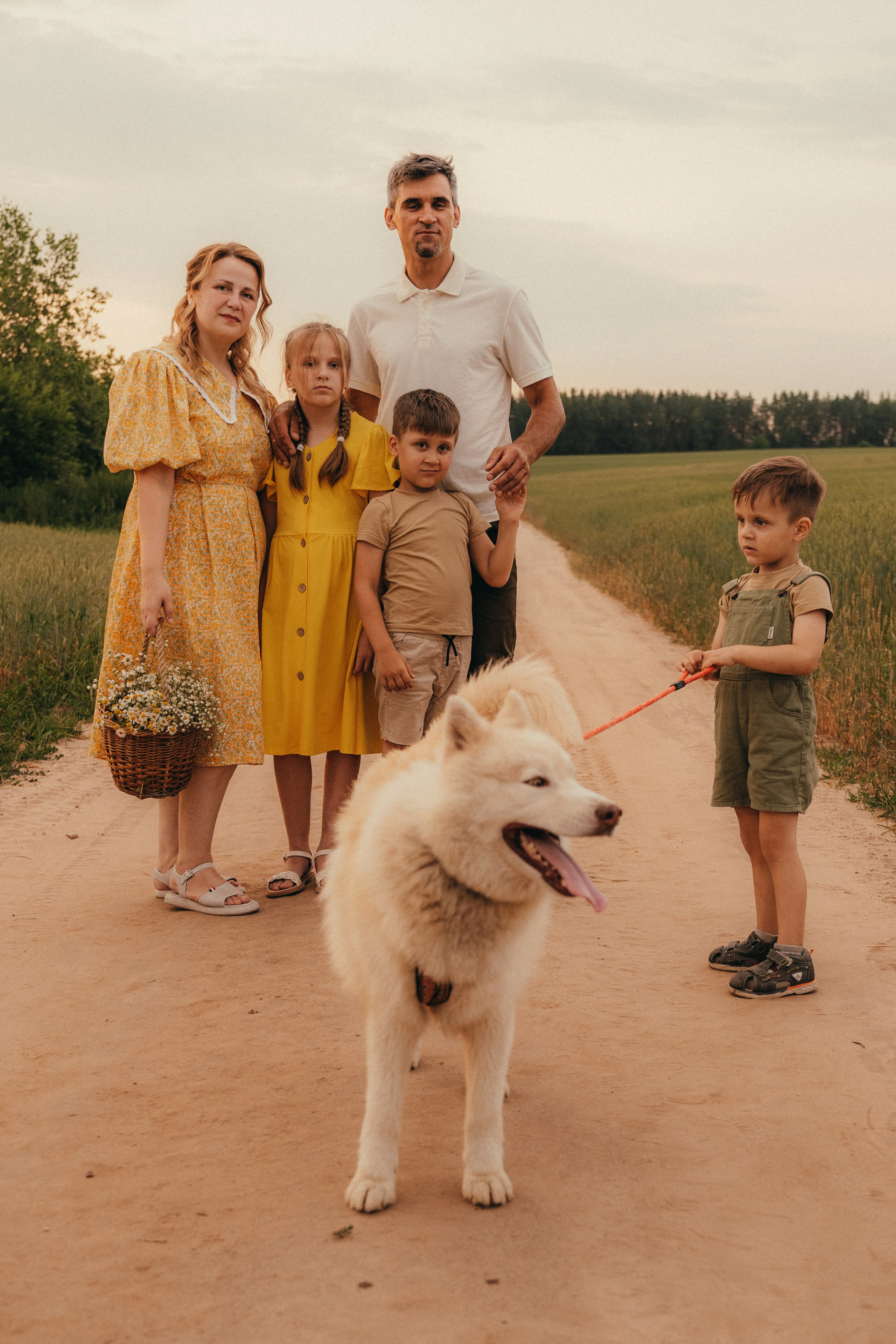 Алексей, Юля, Матрона Аркадий, Прохор. Семейный фотограф • Домашние съемки в Нижнем Новгороде