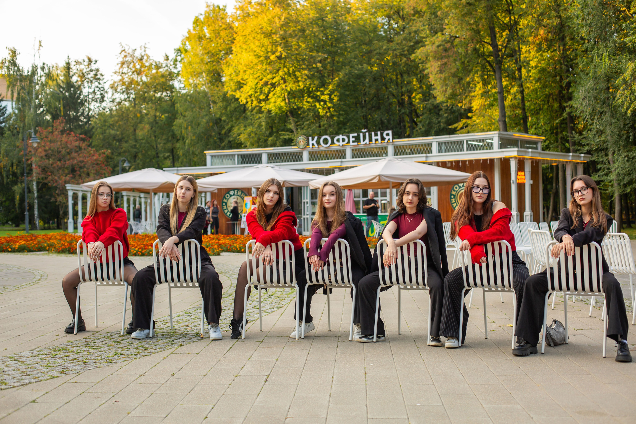 Осенняя фотосессия в парке. Семейный и детский фотограф Анна Петракова