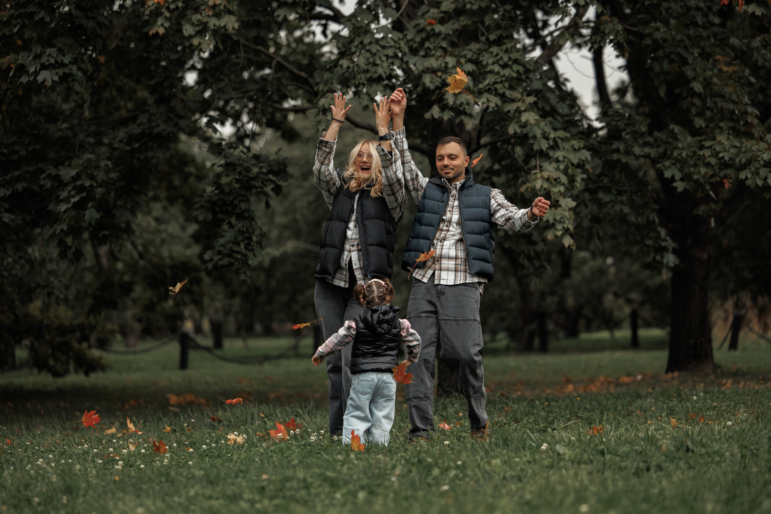 Настя, Денис и Маша