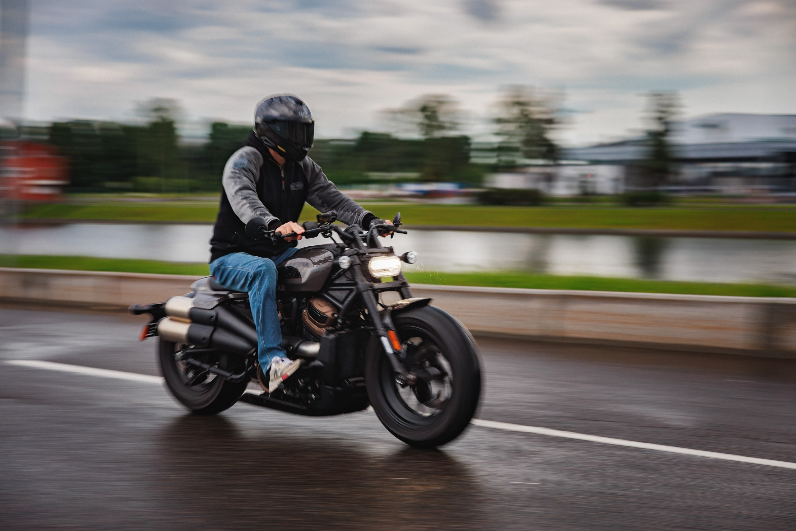 Фотосессия с HD Sporster S. Профессиональный фотограф Санкт-Петербург