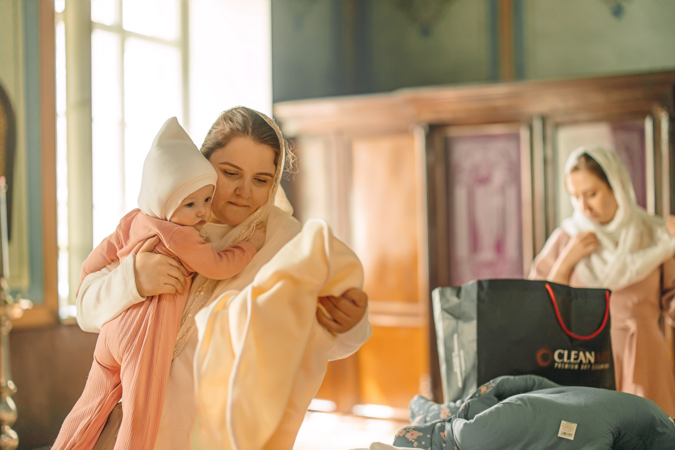 Крещение Евы. Александр Антонов. Профессиональный свадебный, репортажный фотограф в Москве, Подольске. Фото+Видео на любой праздник