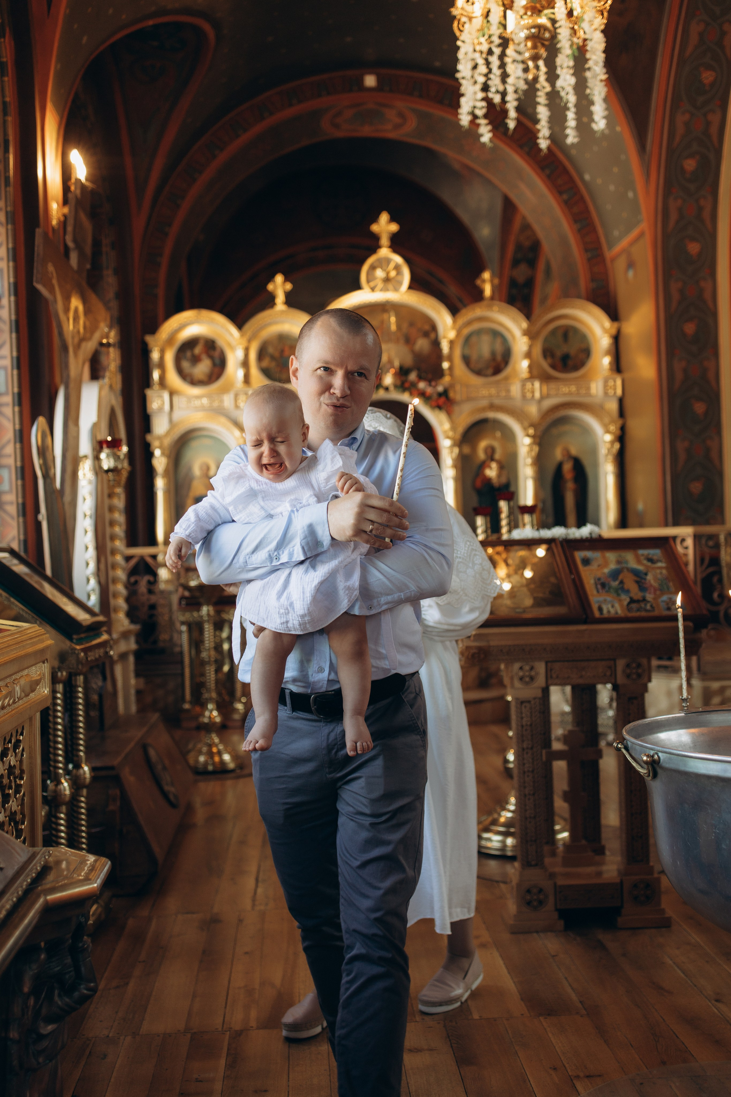 Крещение. Самый теплый фотограф в Краснодаре Рябоконь Ксения