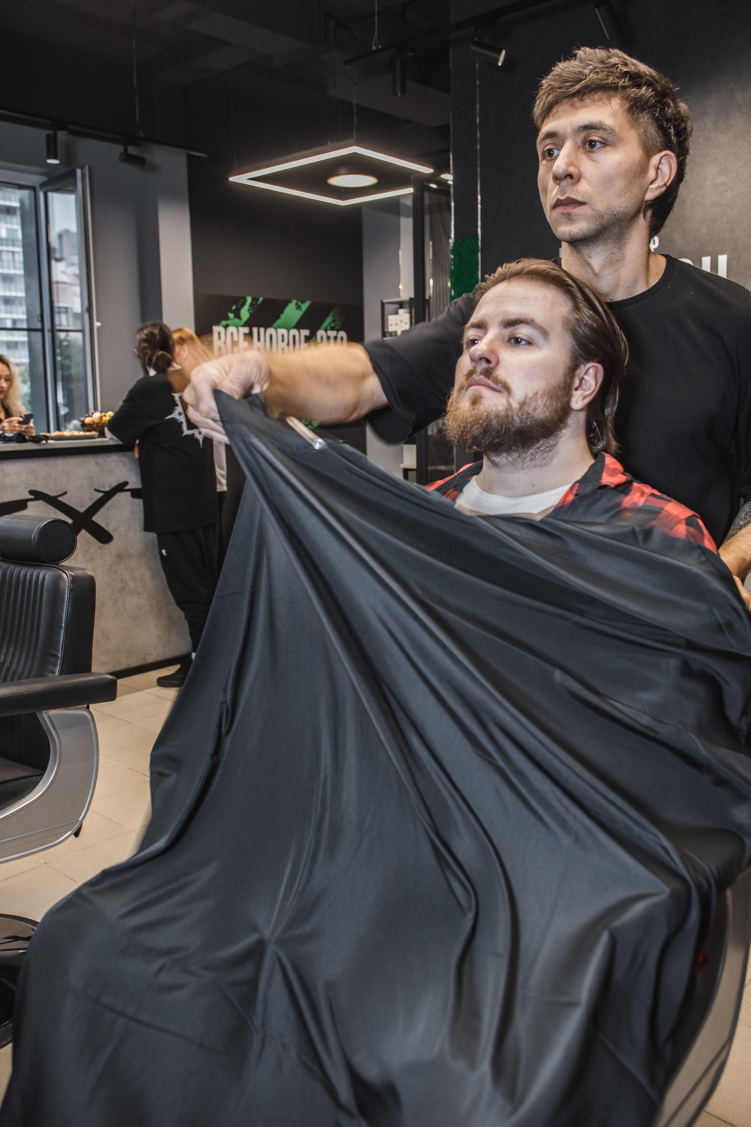 Открытие еще одного салона сети BARBERSHOP BORODACH. Предметный и семейный фотограф в Санкт-Петербурге Катерина Стеклова