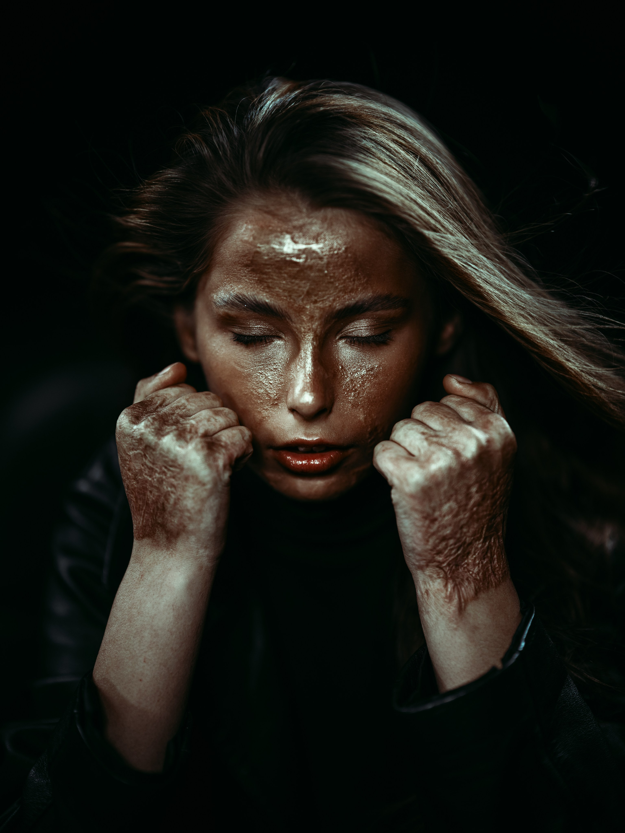 После пожара. Фотограф Олег Сотник