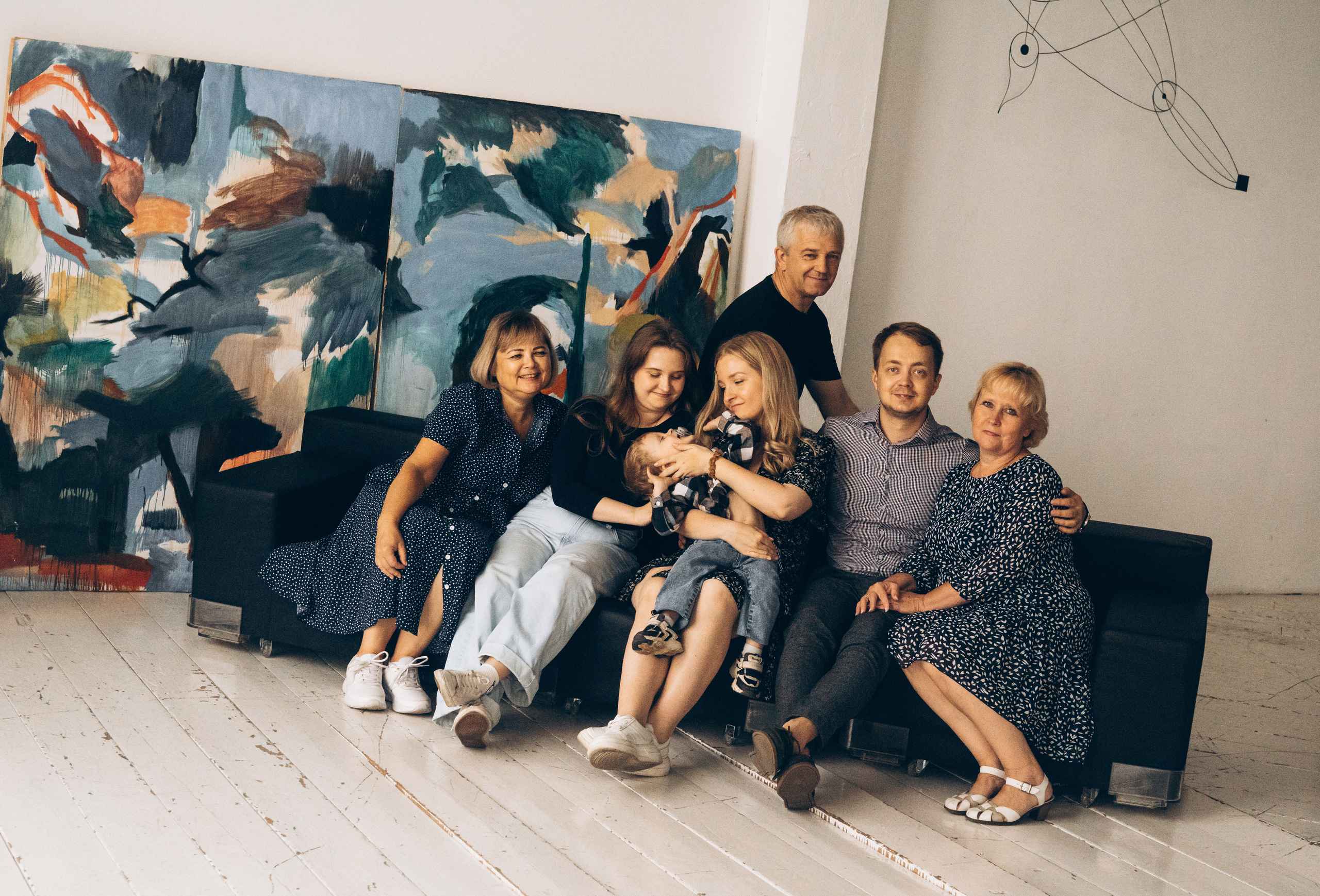 2 года в кругу чудесной семьи. Семейный, ньюборн фотограф, фотограф на роды в Москве, Виктория Тюльдюкова