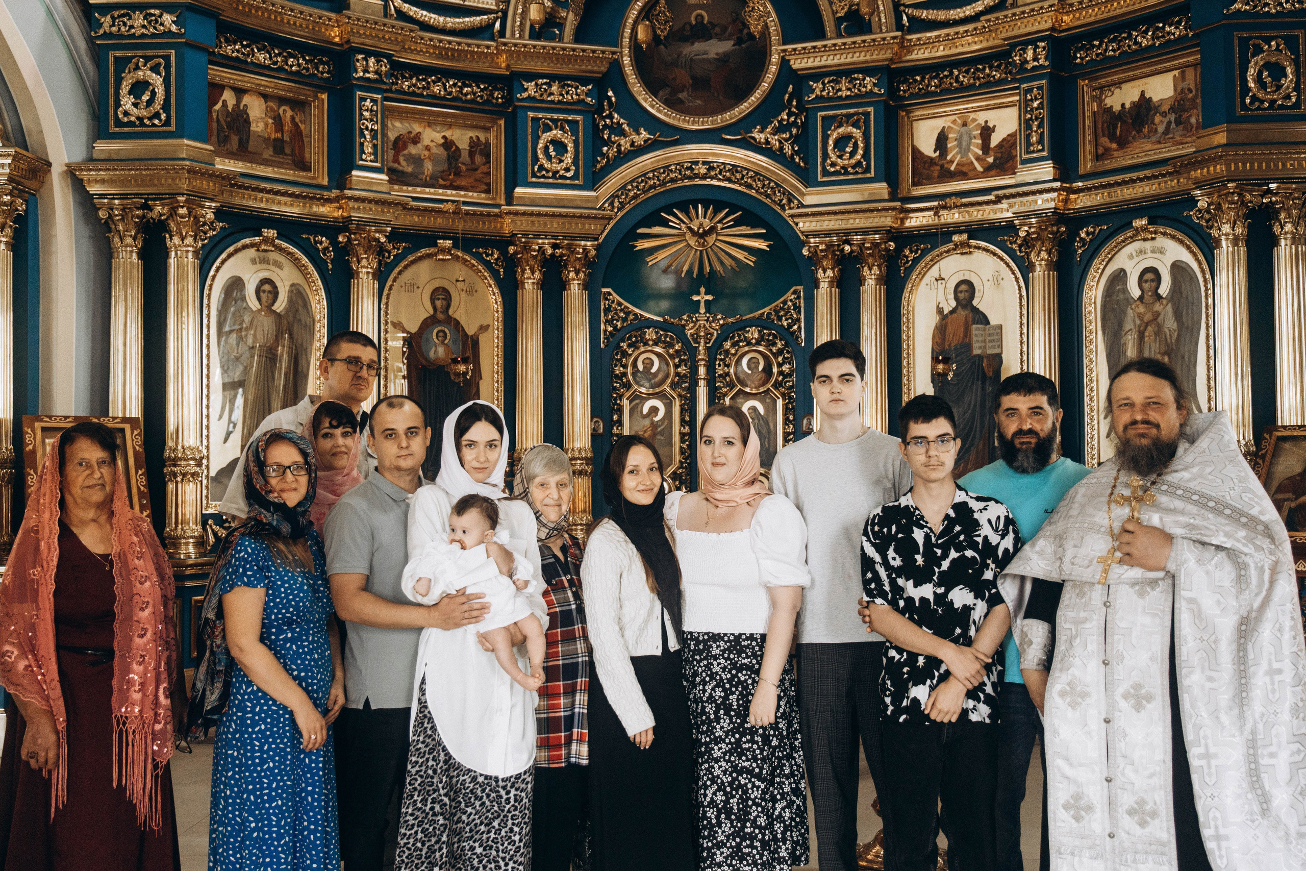 КРЕЩЕНИЕ. Фотосессия новорожденных в Москве и Московской области