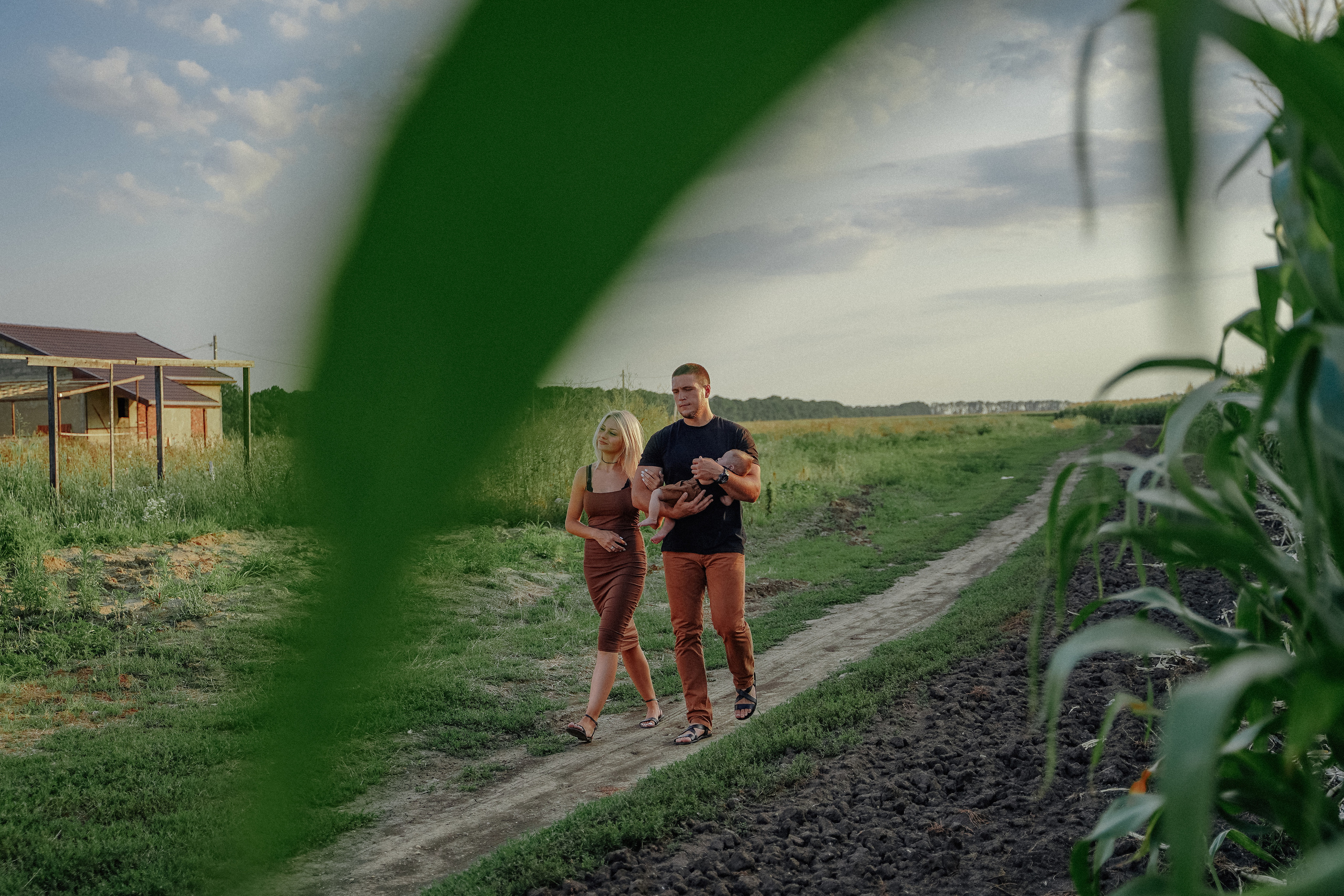 Фотосессия в кукурузном поле. Семейный и женский фотограф в Краснодаре Анастасия Приймак