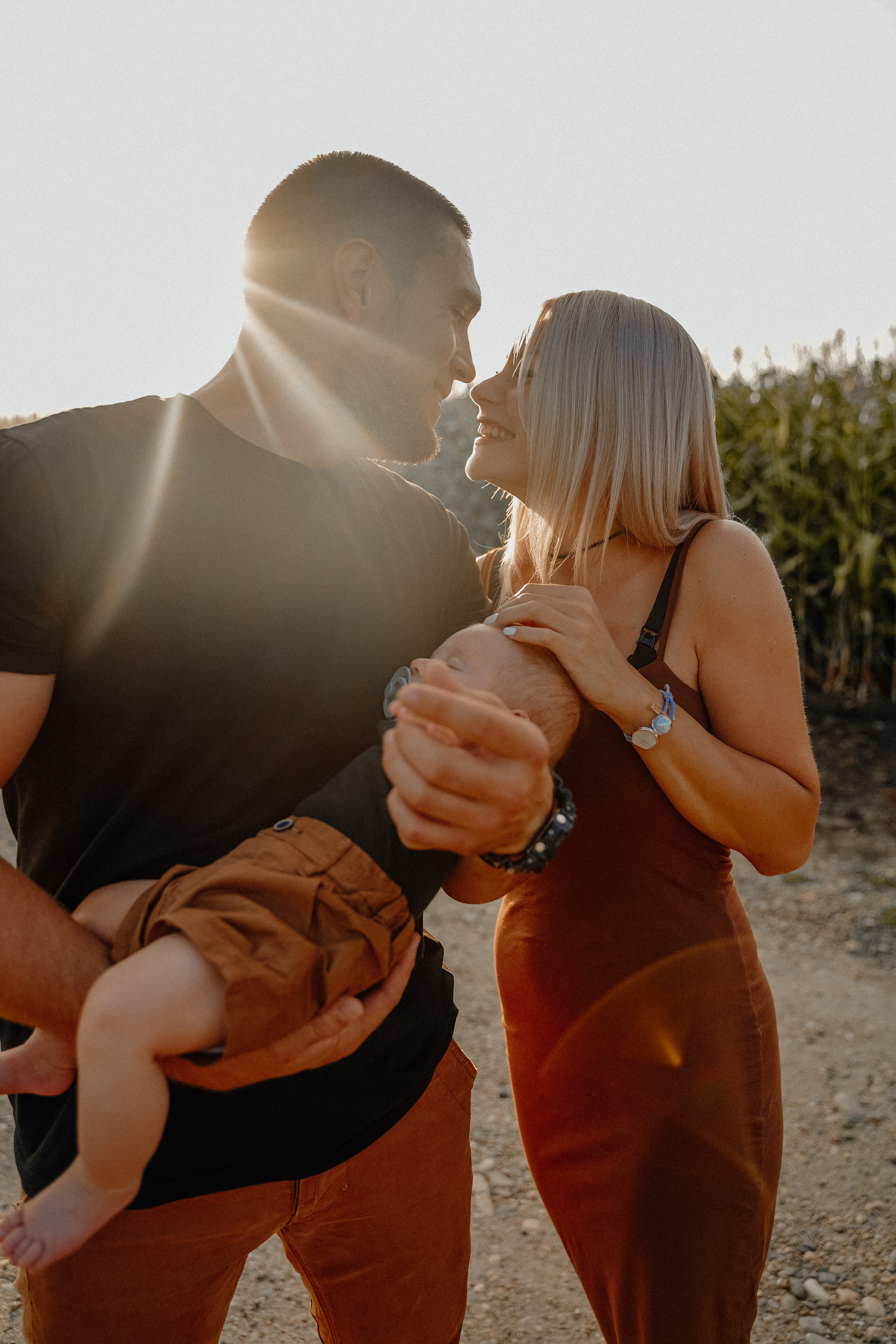 Фотосессия в кукурузном поле. Семейный и женский фотограф в Краснодаре Анастасия Приймак