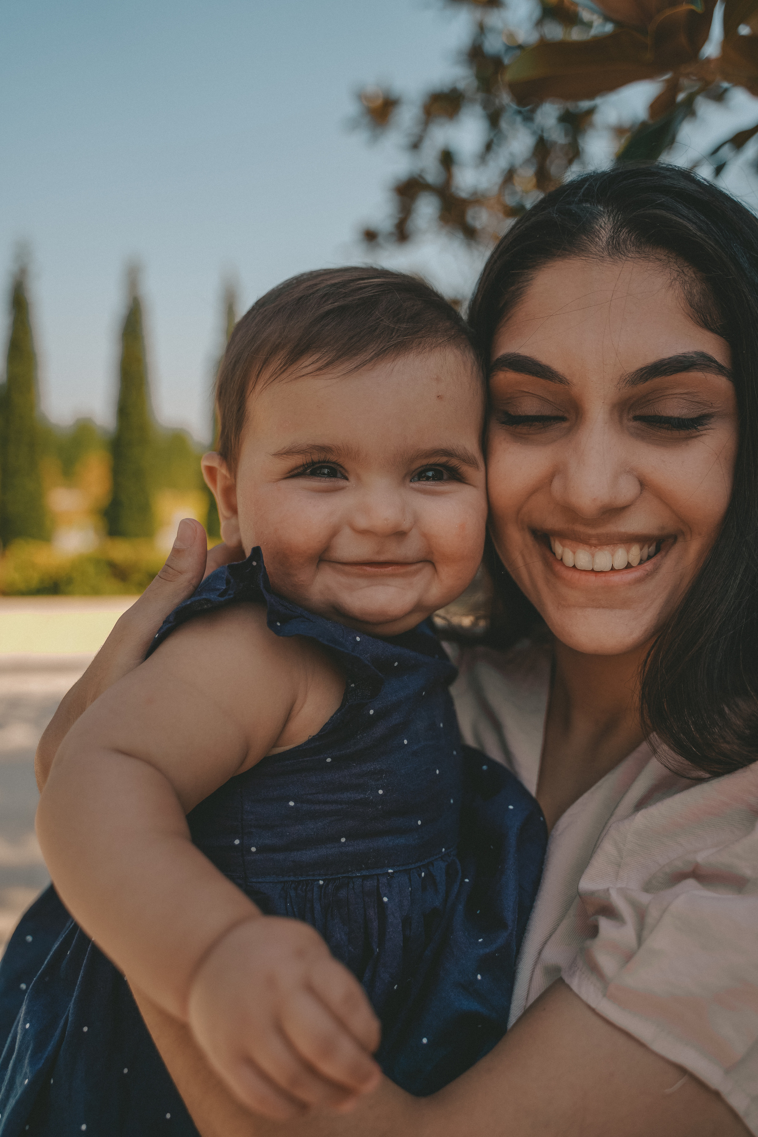 Семейная фотосессия с малышкой в парке Галицкого. Семейный и женский фотограф в Краснодаре Анастасия Приймак