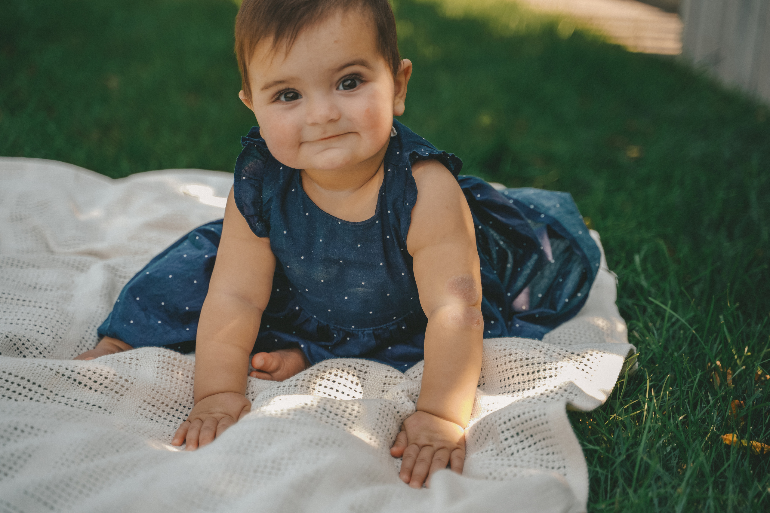 Семейная фотосессия с малышкой в парке Галицкого. Семейный и женский фотограф в Краснодаре Анастасия Приймак
