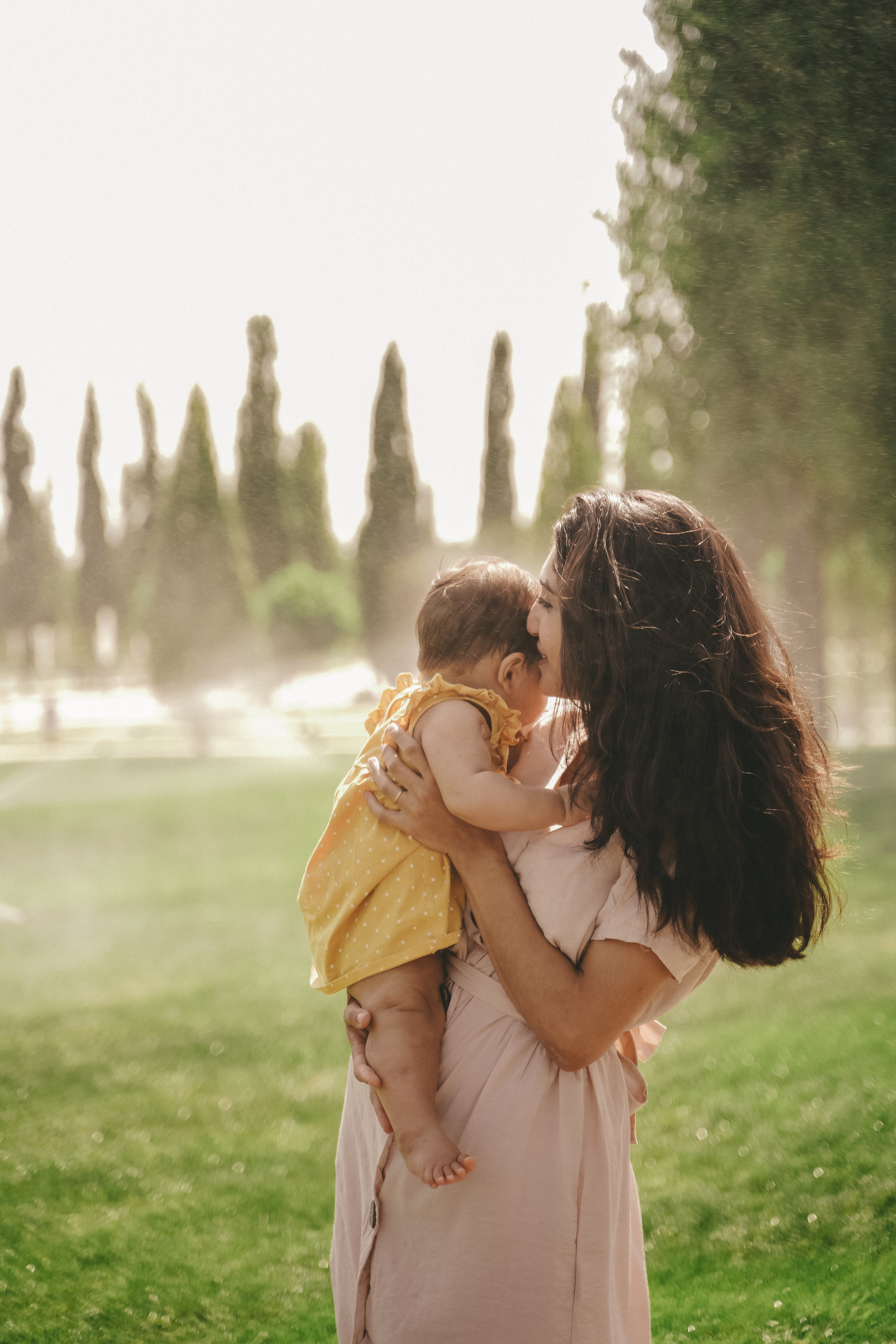 Семейная фотосессия с малышкой в парке Галицкого. Семейный и женский фотограф в Краснодаре Анастасия Приймак