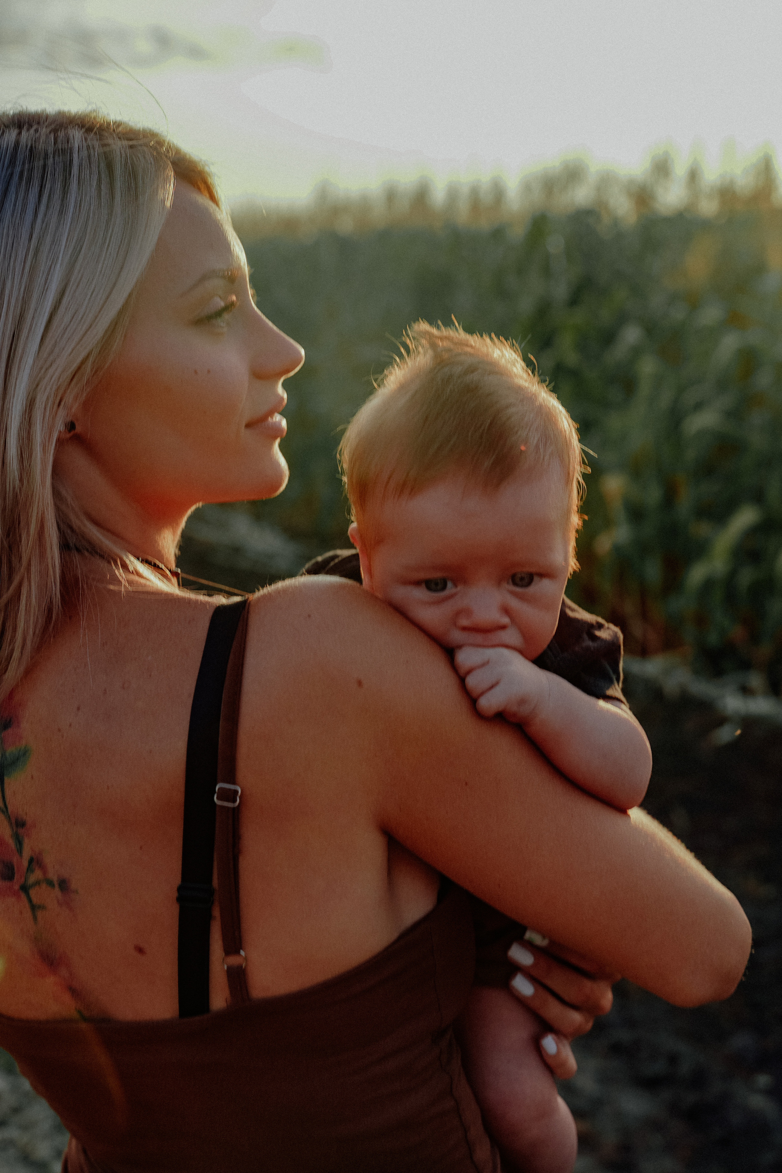 Фотосессия в кукурузном поле. Семейный и женский фотограф в Краснодаре Анастасия Приймак