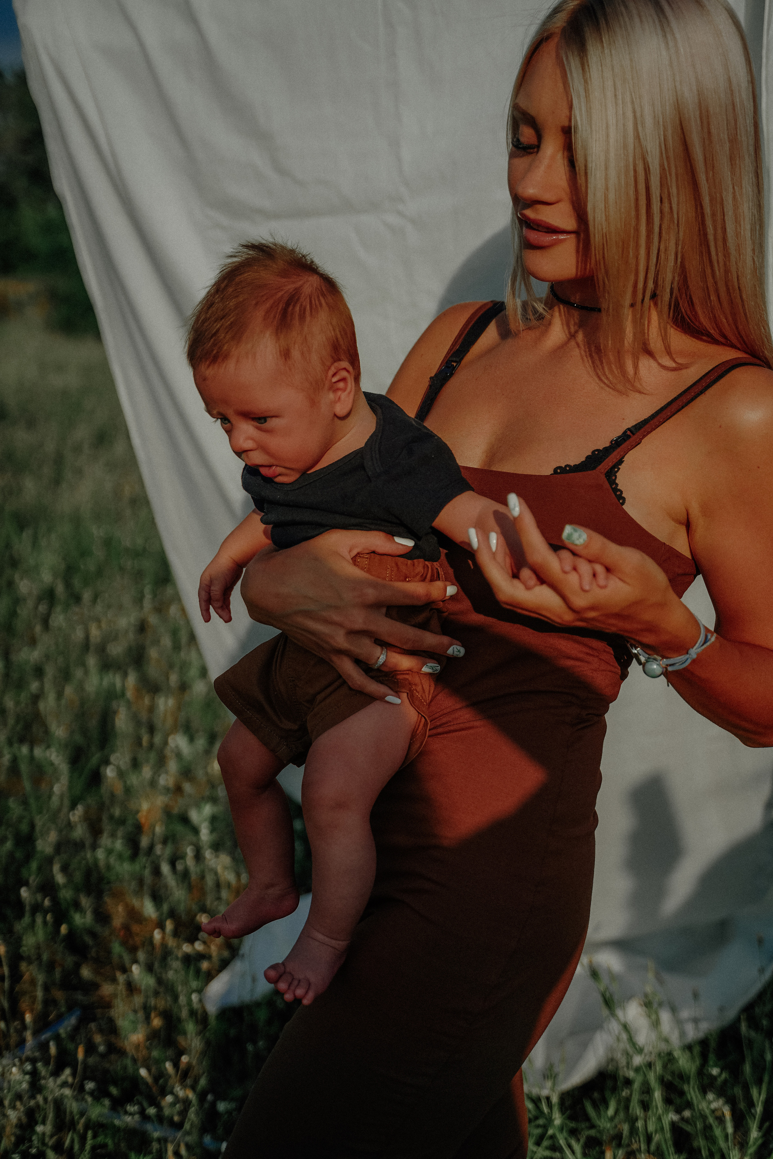 Фотосессия в кукурузном поле. Семейный и женский фотограф в Краснодаре Анастасия Приймак