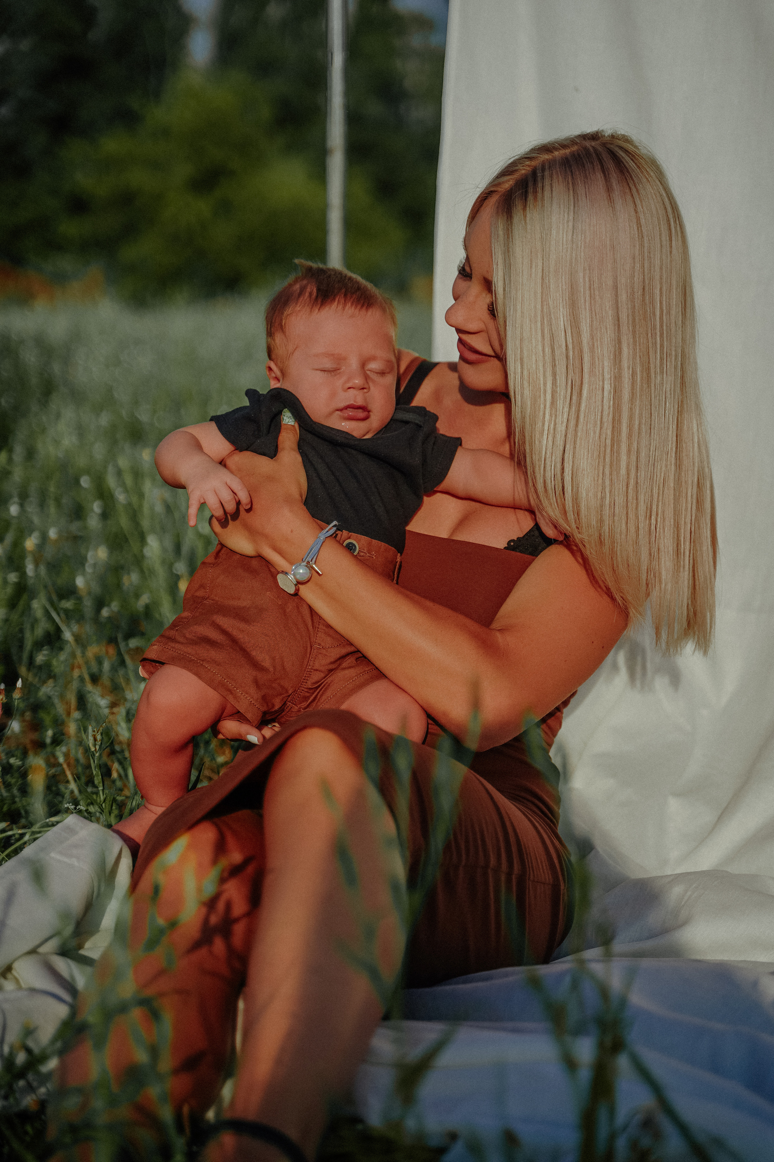 Фотосессия в кукурузном поле. Семейный и женский фотограф в Краснодаре Анастасия Приймак