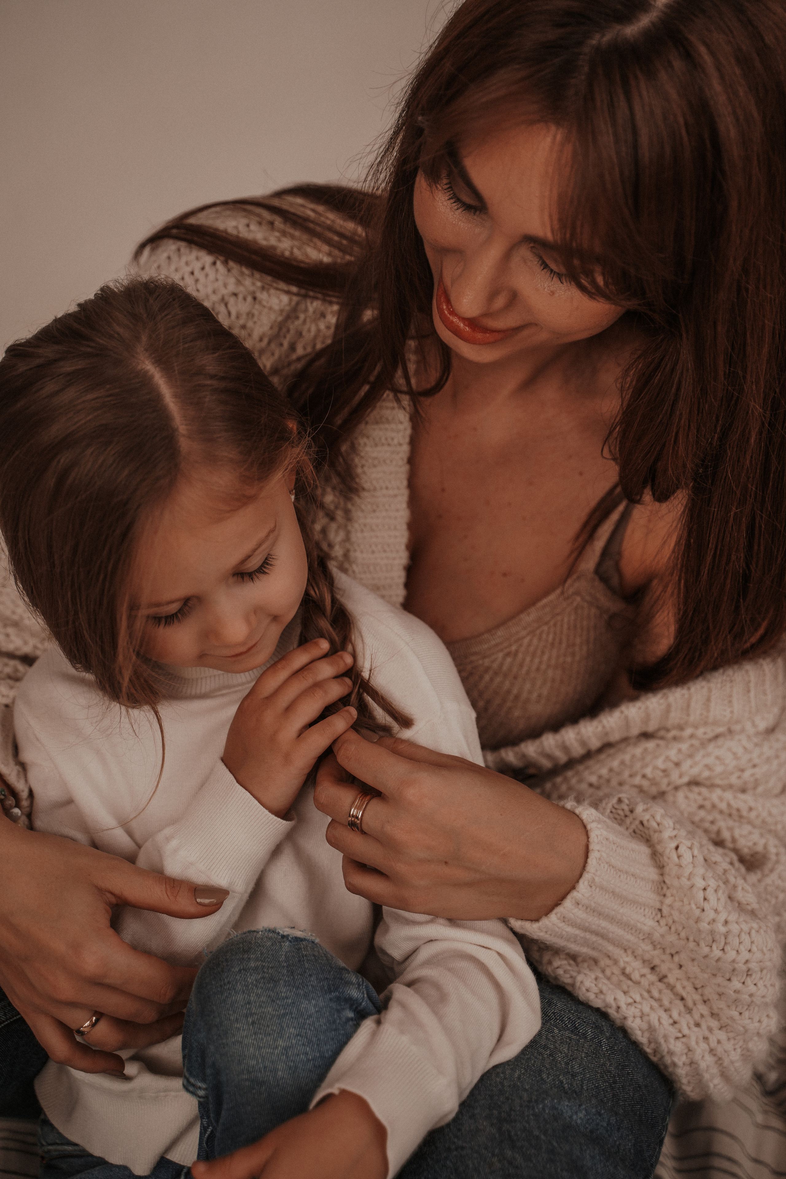 Мама и дочь. Семейный и женский фотограф в Краснодаре Анастасия Приймак