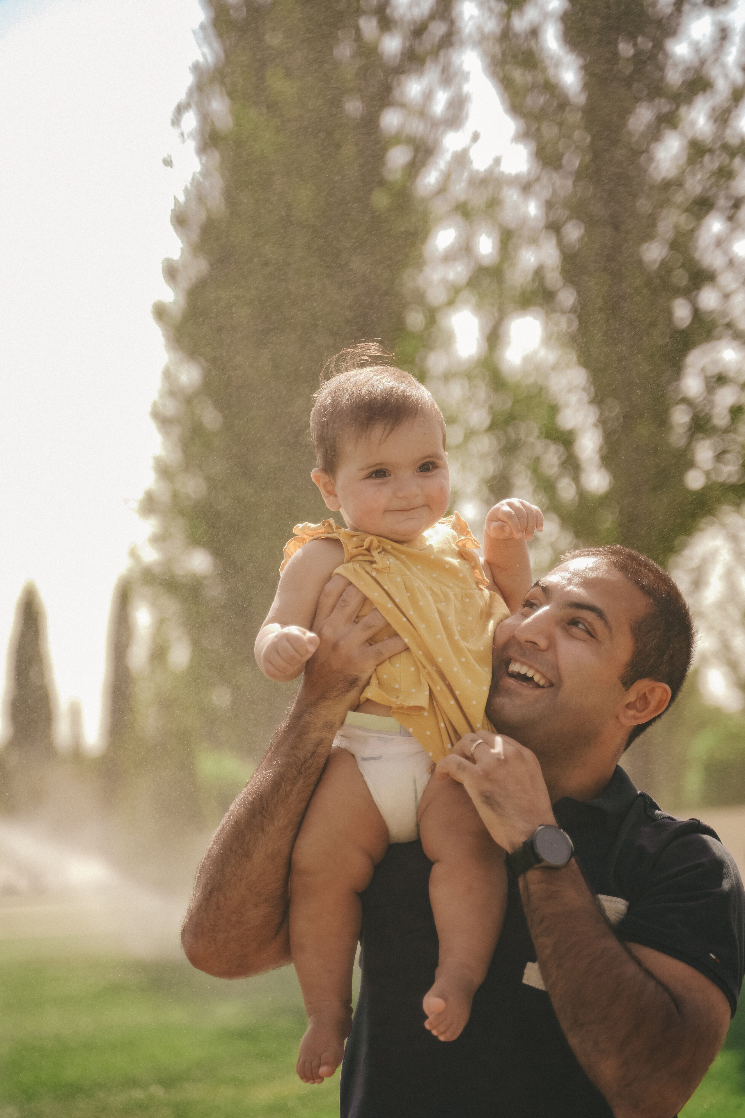 Семейная фотосессия с малышкой в парке Галицкого. Семейный и женский фотограф в Краснодаре Анастасия Приймак