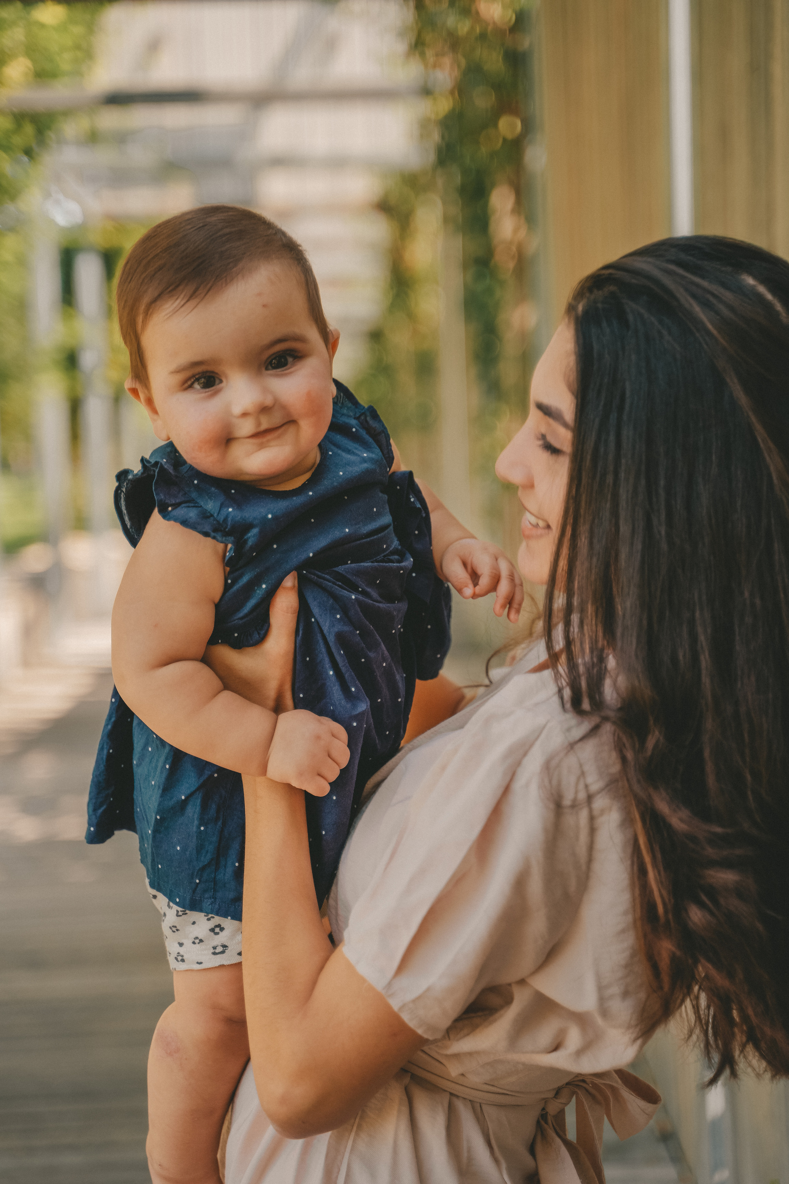 Семейная фотосессия с малышкой в парке Галицкого. Семейный и женский фотограф в Краснодаре Анастасия Приймак
