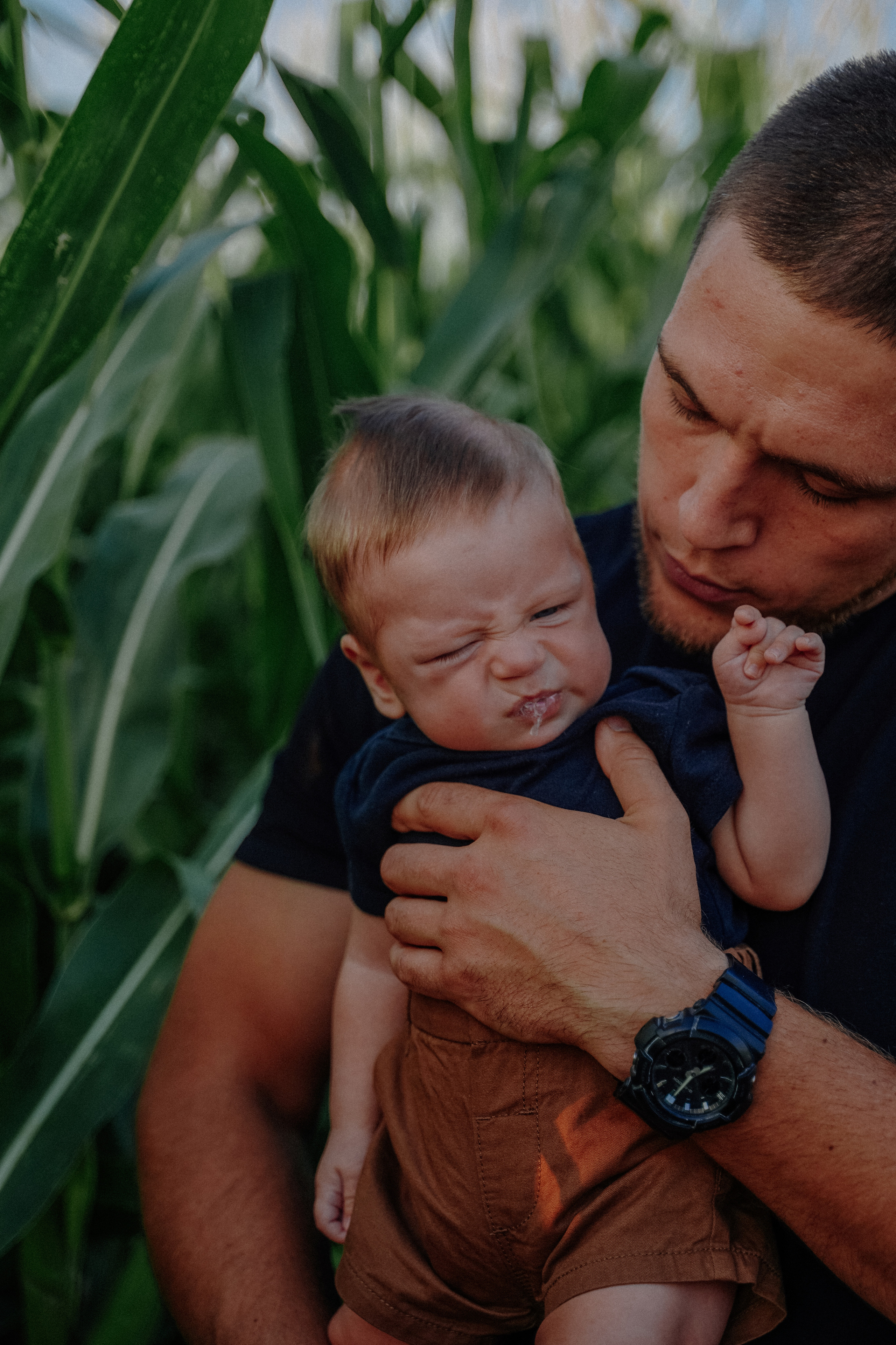 Фотосессия в кукурузном поле. Семейный и женский фотограф в Краснодаре Анастасия Приймак
