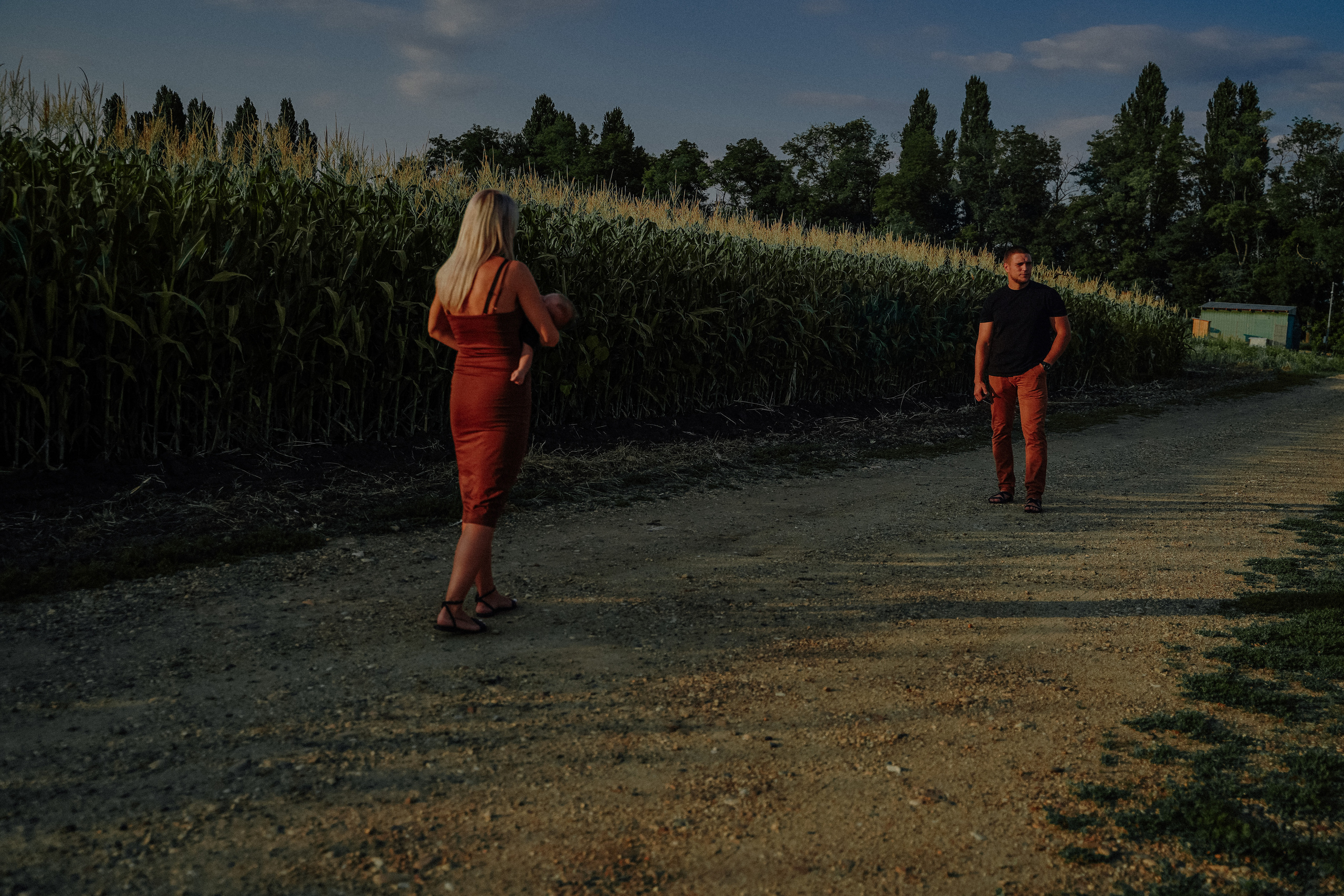 Фотосессия в кукурузном поле. Семейный и женский фотограф в Краснодаре Анастасия Приймак