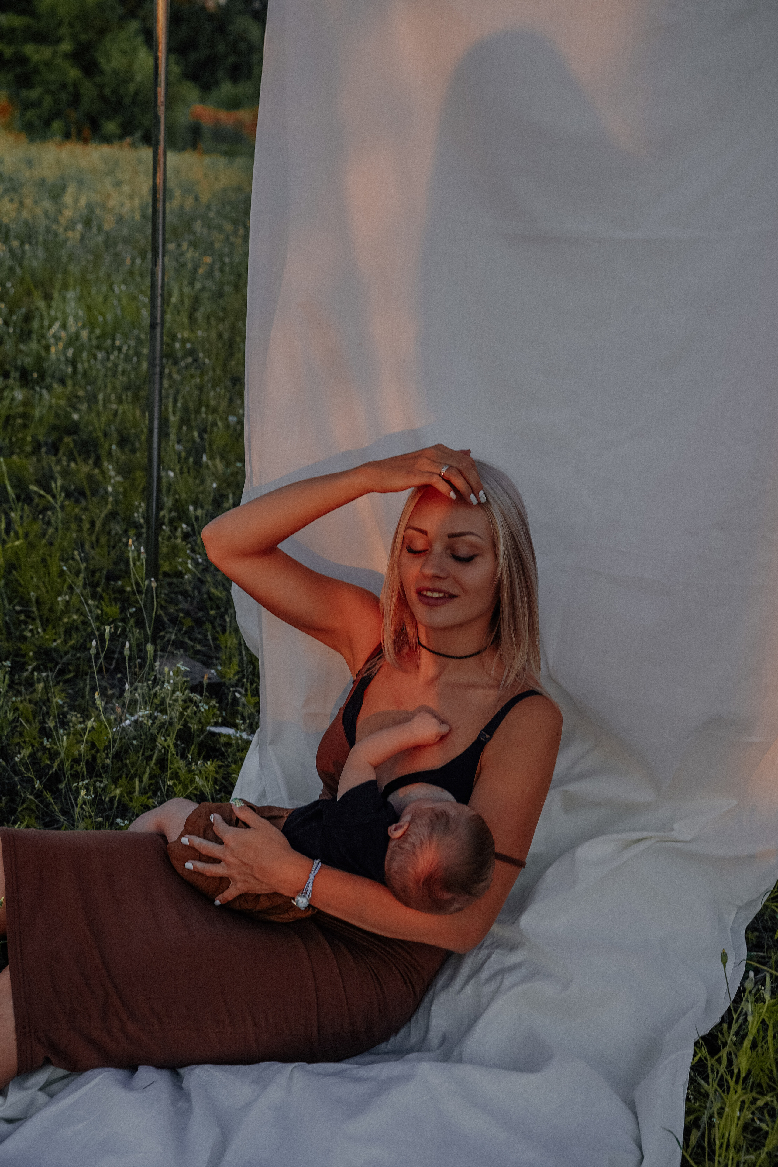 Фотосессия в кукурузном поле. Семейный и женский фотограф в Краснодаре Анастасия Приймак