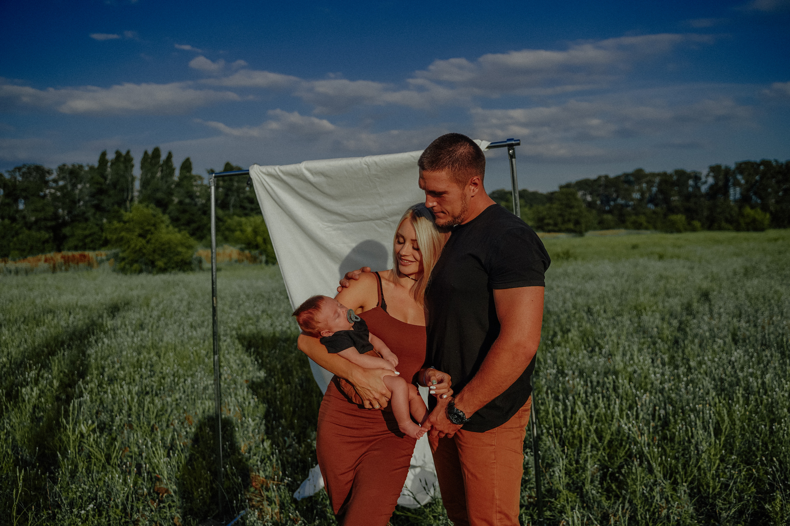 Фотосессия в кукурузном поле. Семейный и женский фотограф в Краснодаре Анастасия Приймак