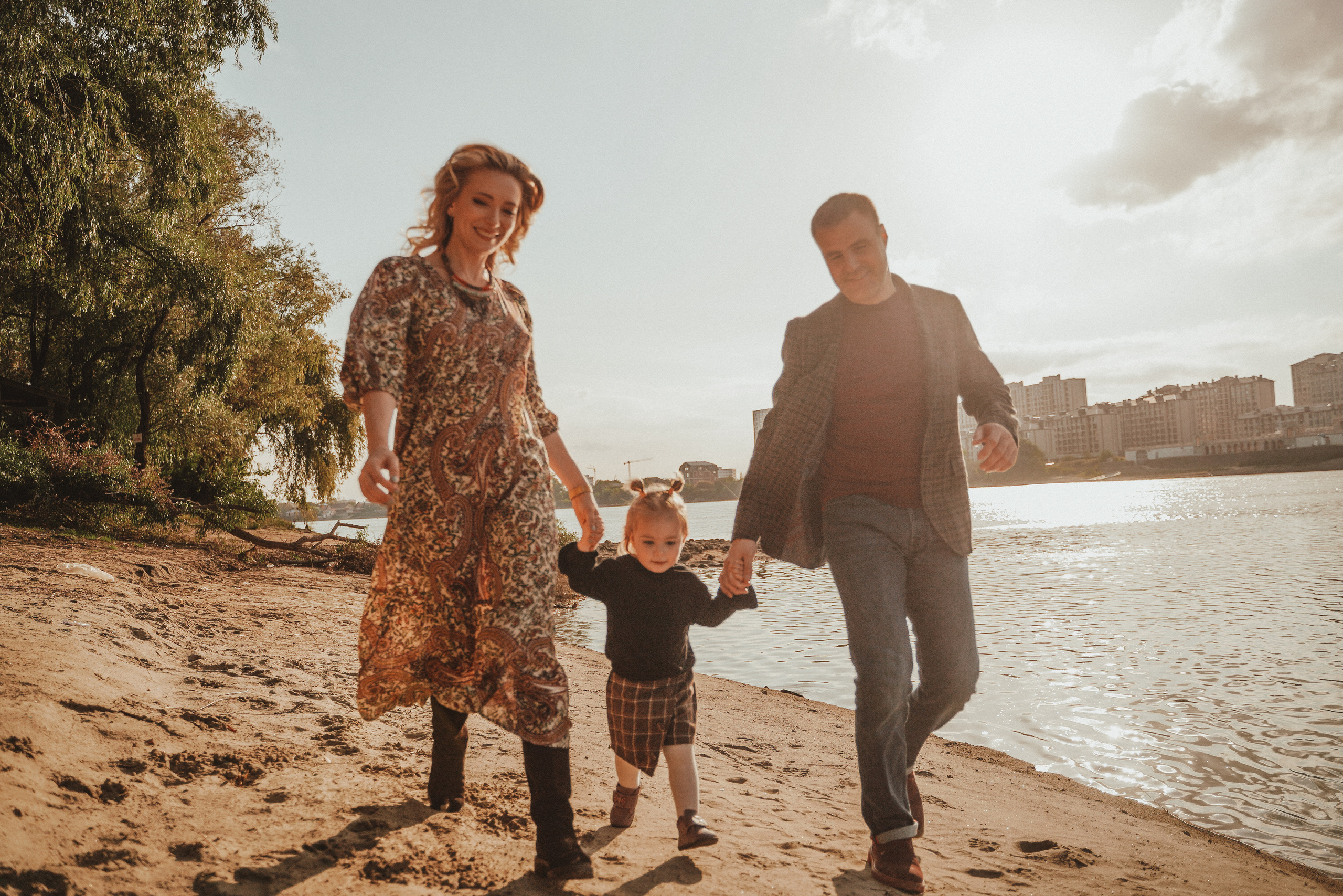 Стильная осенняя фотосессия. Семейный и женский фотограф в Краснодаре Анастасия Приймак