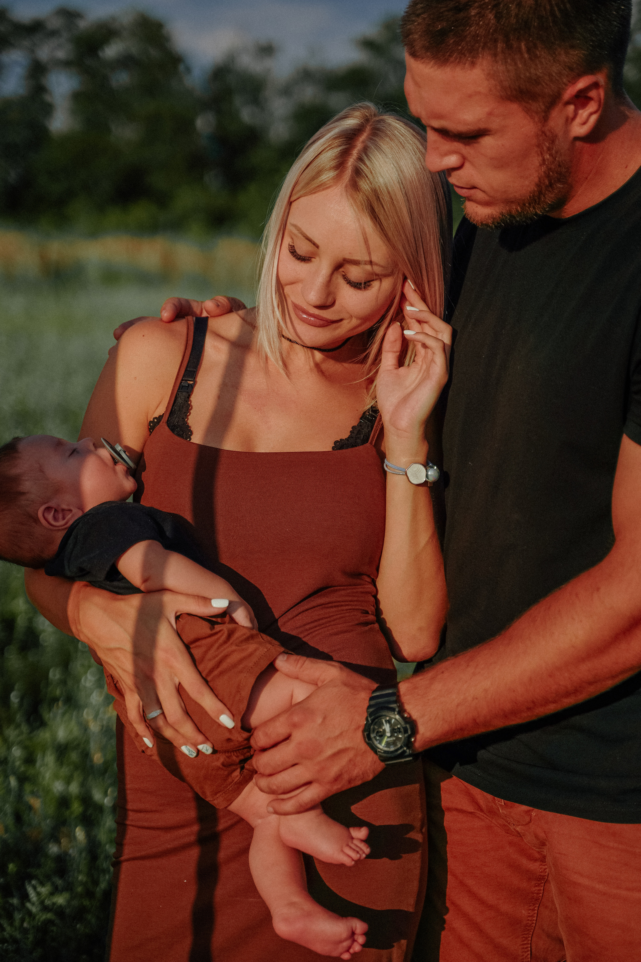 Фотосессия в кукурузном поле. Семейный и женский фотограф в Краснодаре Анастасия Приймак