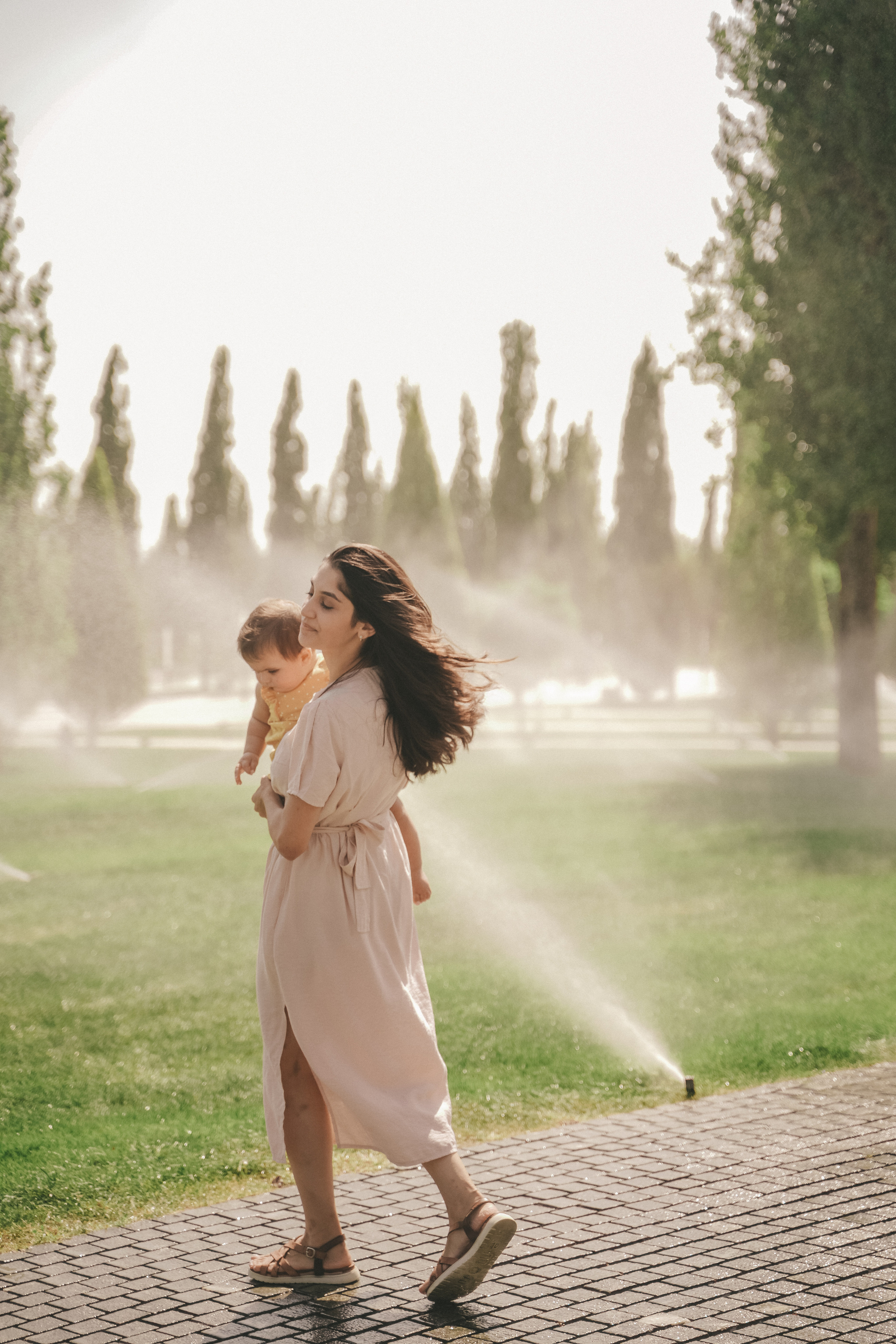 Семейная фотосессия с малышкой в парке Галицкого. Семейный и женский фотограф в Краснодаре Анастасия Приймак