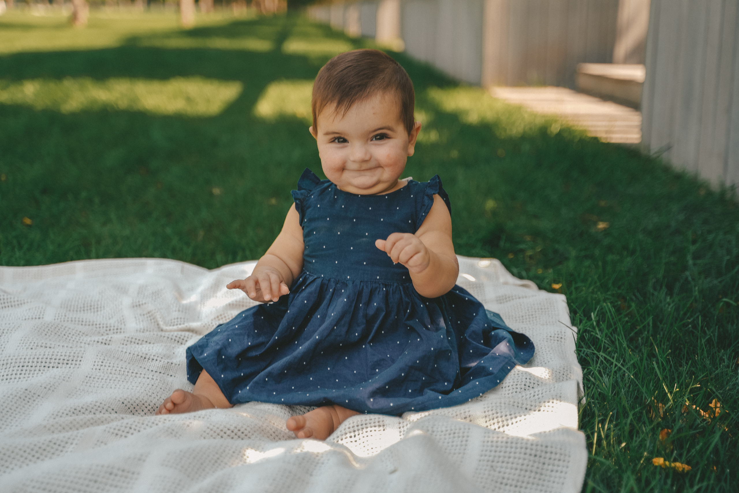 Семейная фотосессия с малышкой в парке Галицкого. Семейный и женский фотограф в Краснодаре Анастасия Приймак
