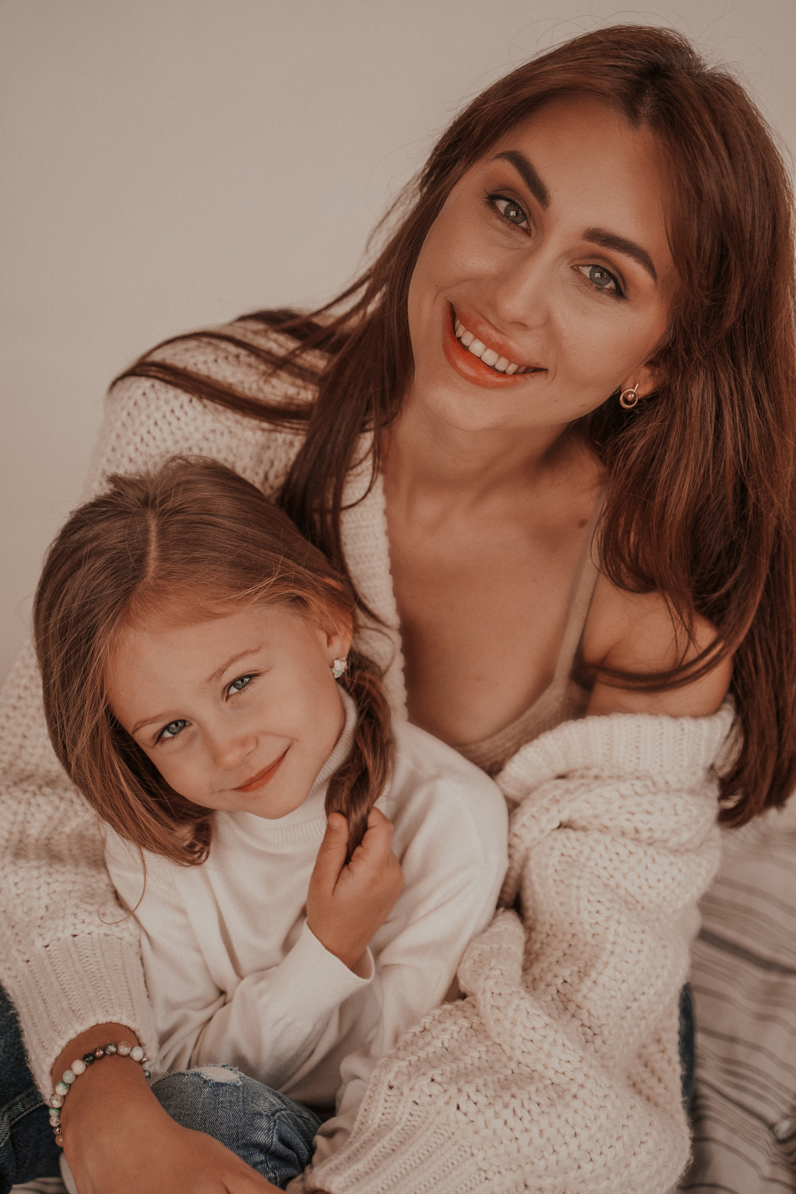 Мама и дочь. Семейный и женский фотограф в Краснодаре Анастасия Приймак
