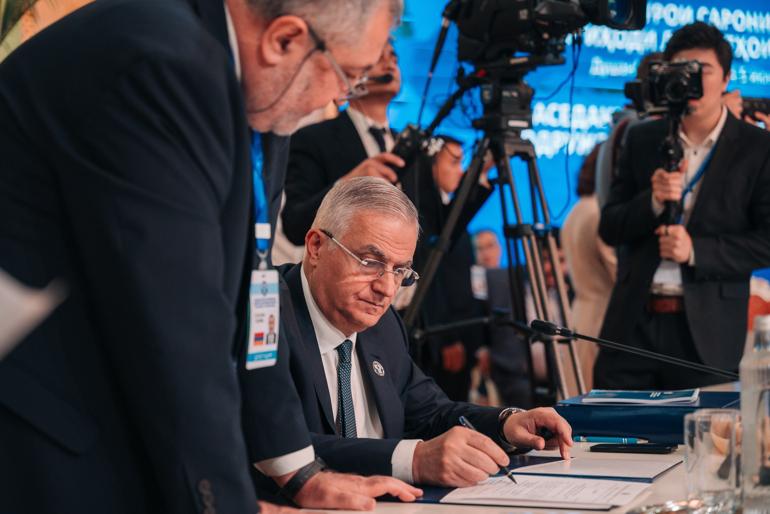 Заседание Совета Глав Правительств СНГ. Портретный и Репортажный Фотограф Москва