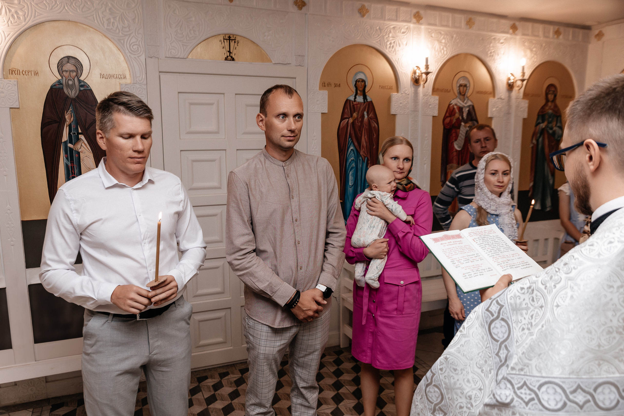 Крещение Варвары. Семейный фотограф Минск Усова Ольга