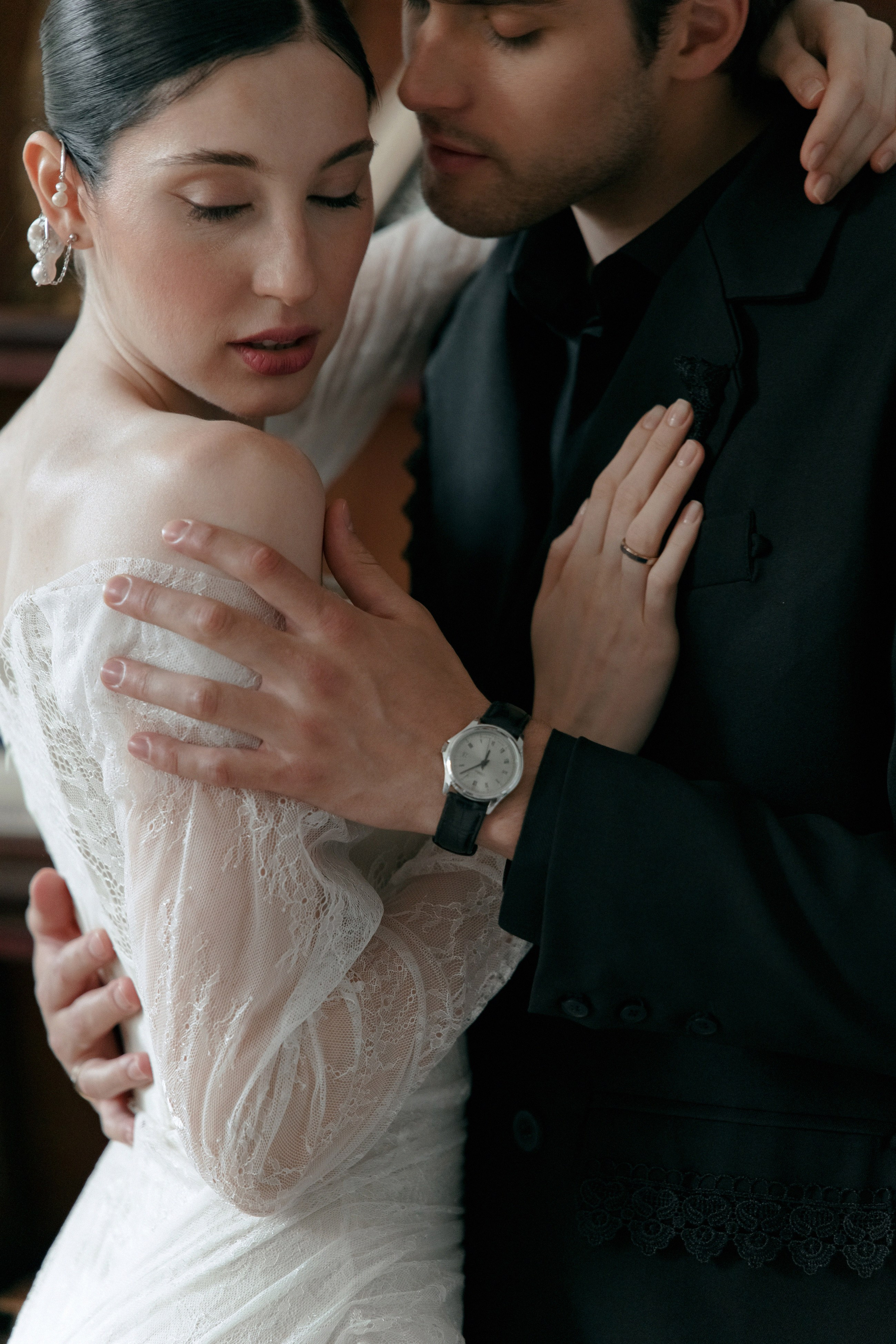 Винтажная история Полины и Дмитрия. Свадебный фотограф Москва